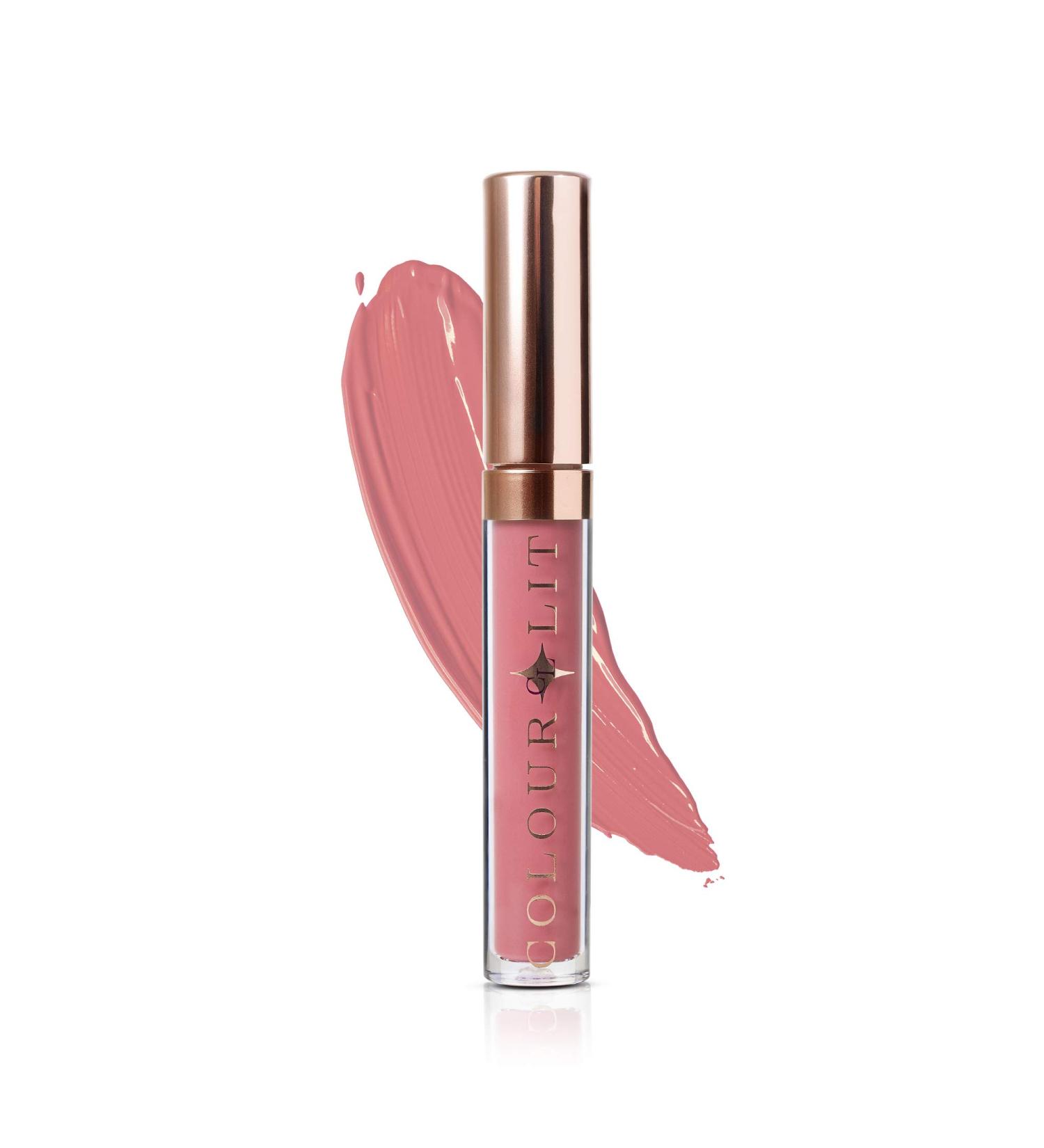 Colourlit Liquid Matte Lipstick - Smudge Proof, Matte Finish, Long Lasting (Boss Lady) - Buy Online on GoSupps.com