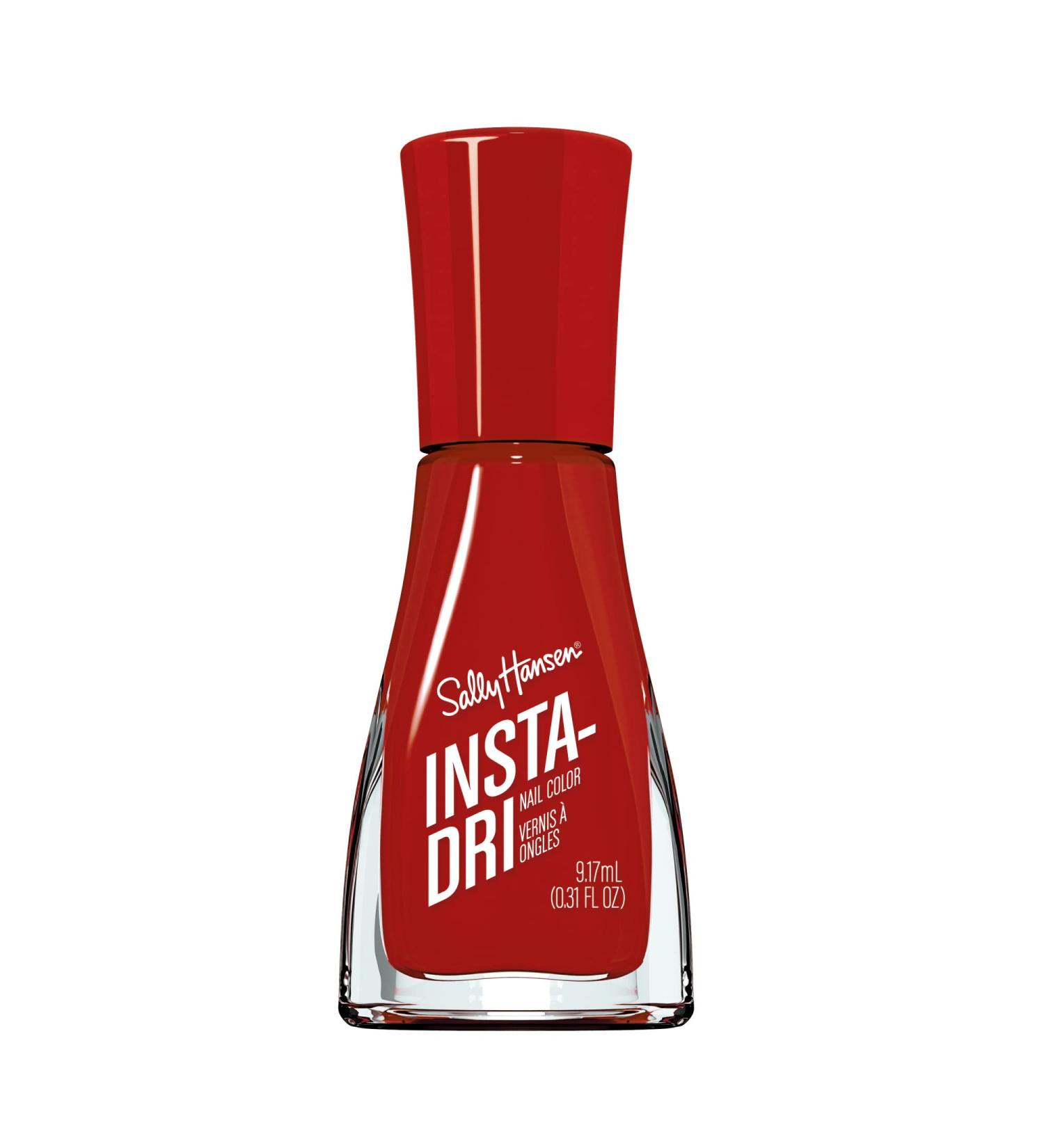 Sally Hansen Insta-Dri Nail Polish City Chic Collection That's A Blazing! 0.31 Fl Oz - Fast Drying Formula (1 Pack) - Buy Online on GoSupps.com