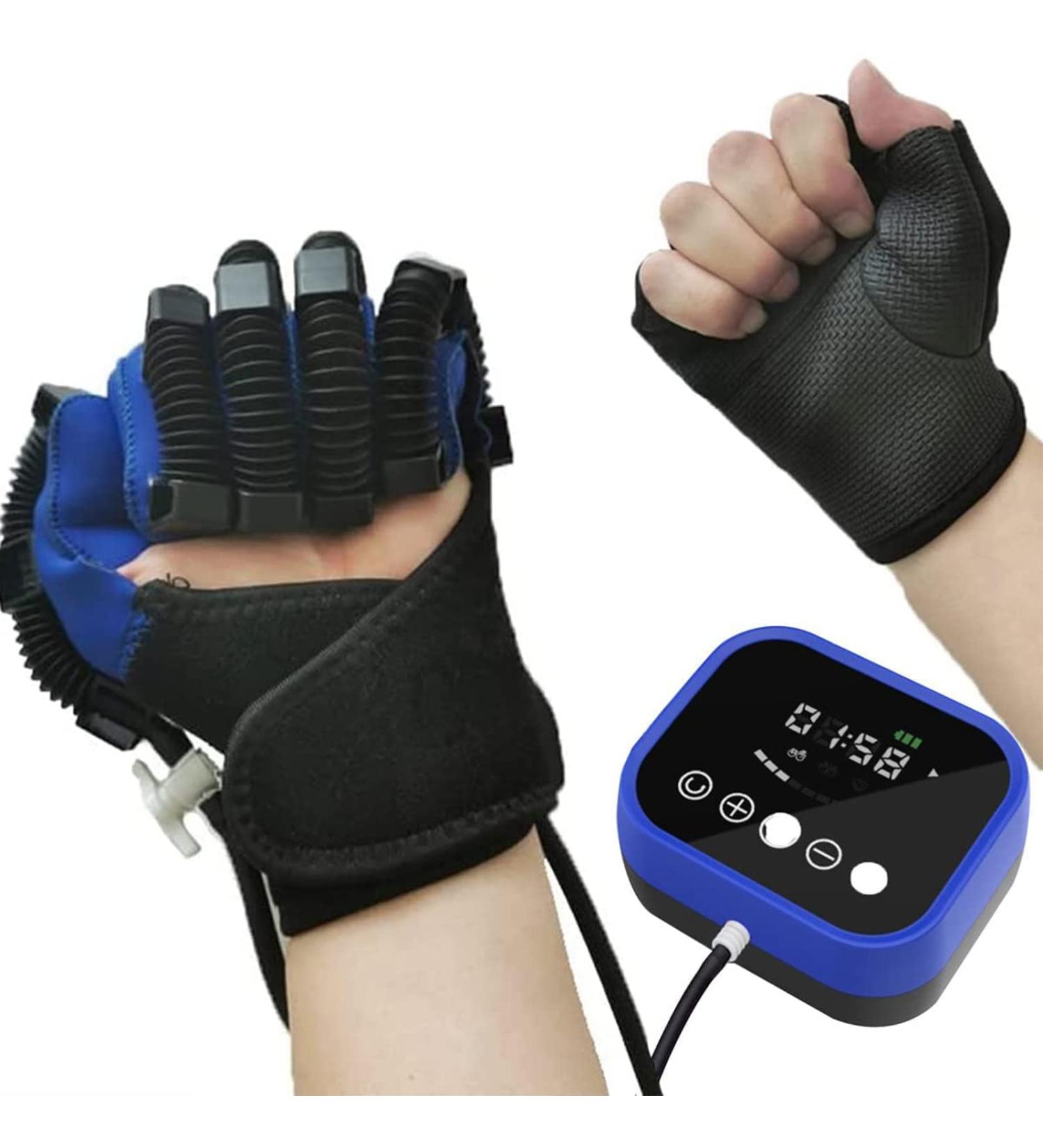 Rehabilitation Robot Gloves Finger Training Stroke Hand Splint Finger Orthosis Functional Hand Splint Electric Hand Dysfunction Patient Training Device Hemiplegia Finger Left Medium - Buy Online on GoSupps.com