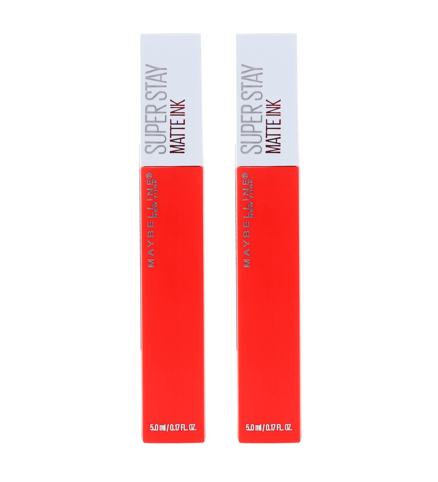 Maybelline SuperStay Matte Ink Liquid Lipstick 320 - Pack of 2 - Buy Online on GoSupps.com