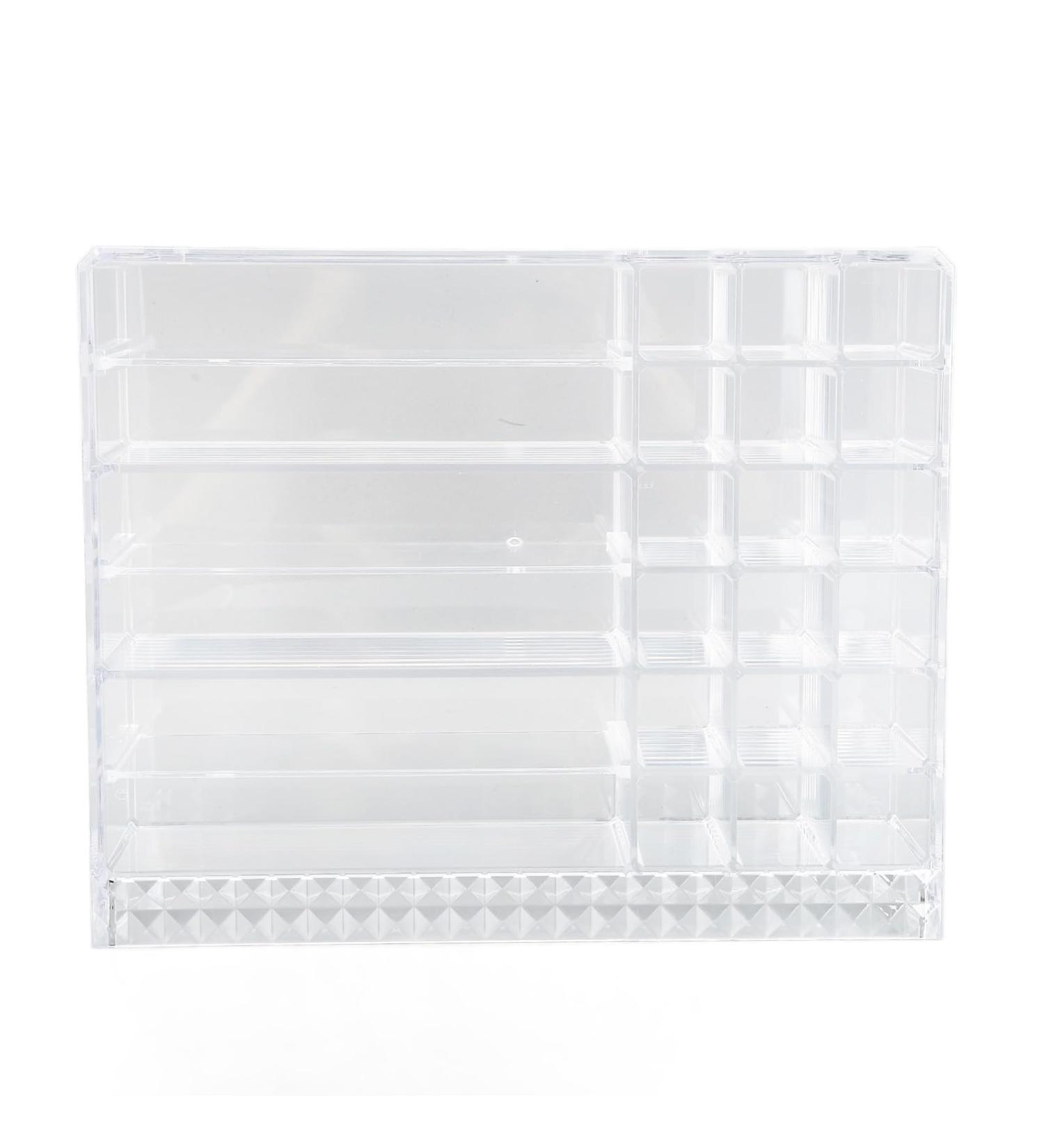  PUNELE Diamond Lipstick Powder Cabinet Display PS Cosmetic Lipstick Powder Shelf Transparant - Buy Online on GoSupps.com