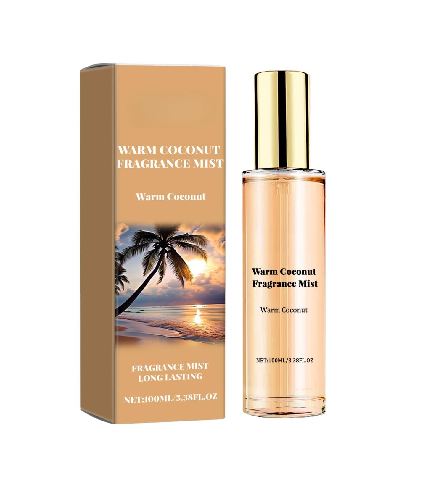 Warm Coconut Fragrance Mist Skin Body Mist Intimate Partner Perfumes for Women Long Lasting Fresh Perfume Spray Portable Natural Non-Greasy Dating Fragrance Warm Coconut (1 Pcs) - Buy Online on GoSupps.com