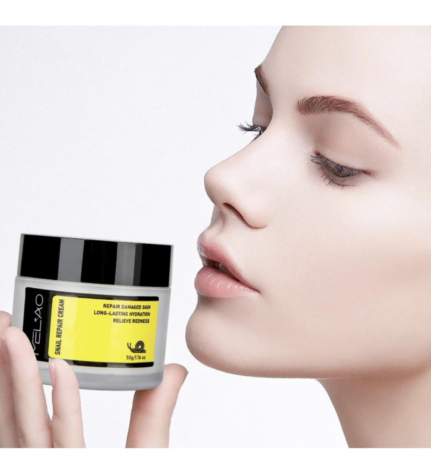 Snail Mucin 92% Moisturizer - Daily Repair Face Gel for Dry & Sensitive Skin | Paraben-Free Sulfate-Free Phthalate-Free | Korean Skincare | 1.76 oz - Buy Online on GoSupps.com