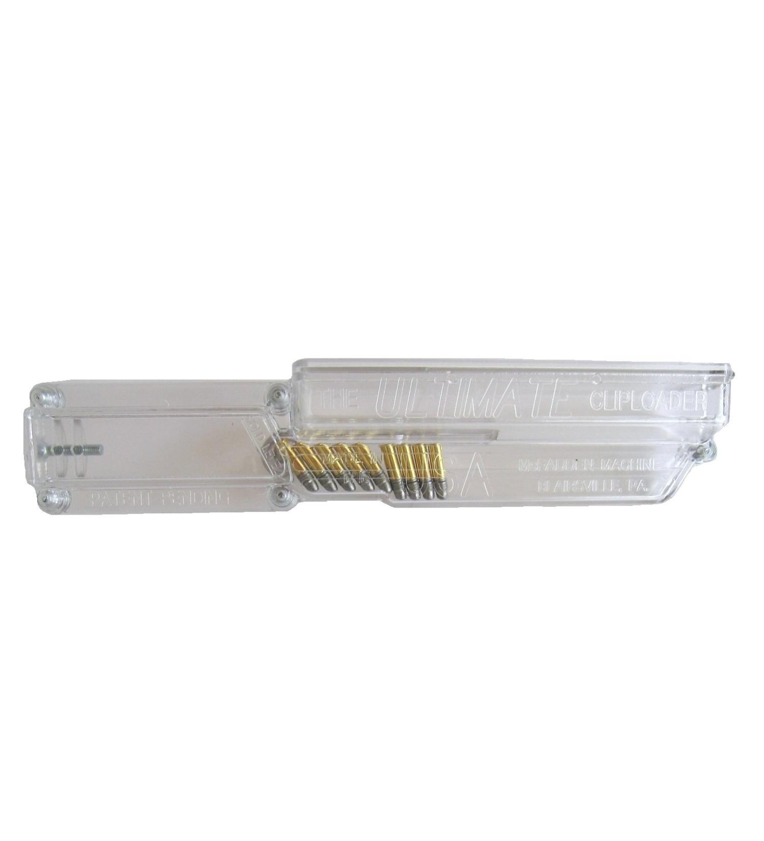 McFadden Machine Ultimate Cliploader UCL22 Ruger Pistol 50 Round Magazine Speed Loader - Clear