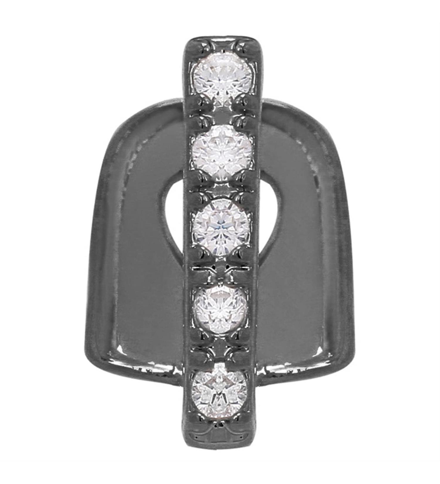 FIVENUM Hip Hop Gold Teeth Crystal Grills - Dental Mouth Caps for Cosplay & Parties | Funny Jewelry Gift for Rappers - Buy Online on GoSupps.com