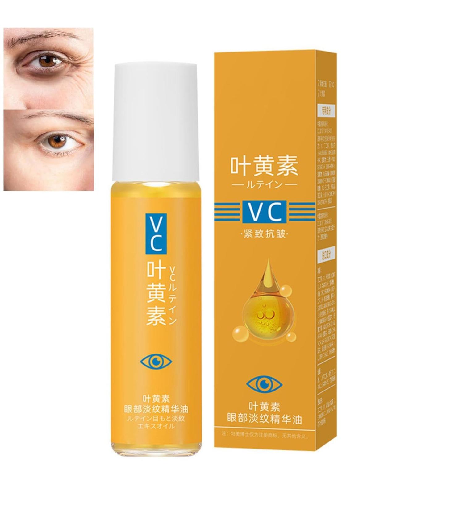 Lutein Eye Essence Oil Vc Lutein Eye Essence Oil Lutein Eye Oil Lutein Essential Oil Lutein Eye Serum Lutein Eye Essence Oil For Women Men Eye Serum Oil Solution Roller Ball (8ML 1PC) - Buy Online on GoSupps.com