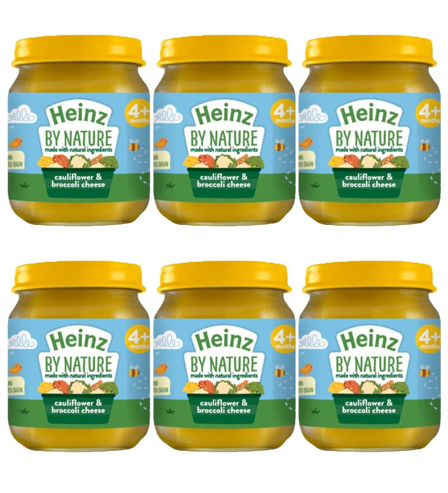 6 x 120g Cauliflower Broccoli Cheese Rice 4mnth+ Baby Food Mash Puree Snack Natural Meal - Buy Online on GoSupps.com