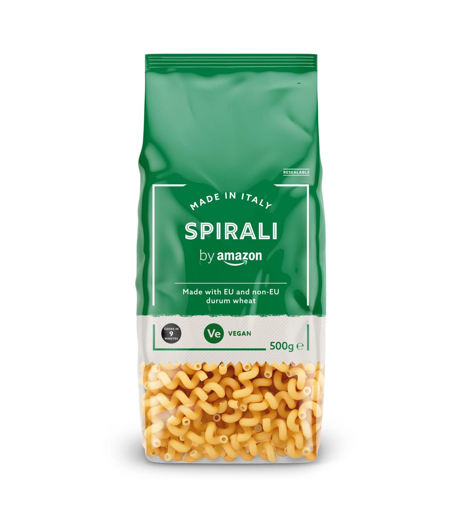 Amazon Spirali 500g - Premium Quality Spiral Pasta for Delicious Meals - Buy Online on GoSupps.com