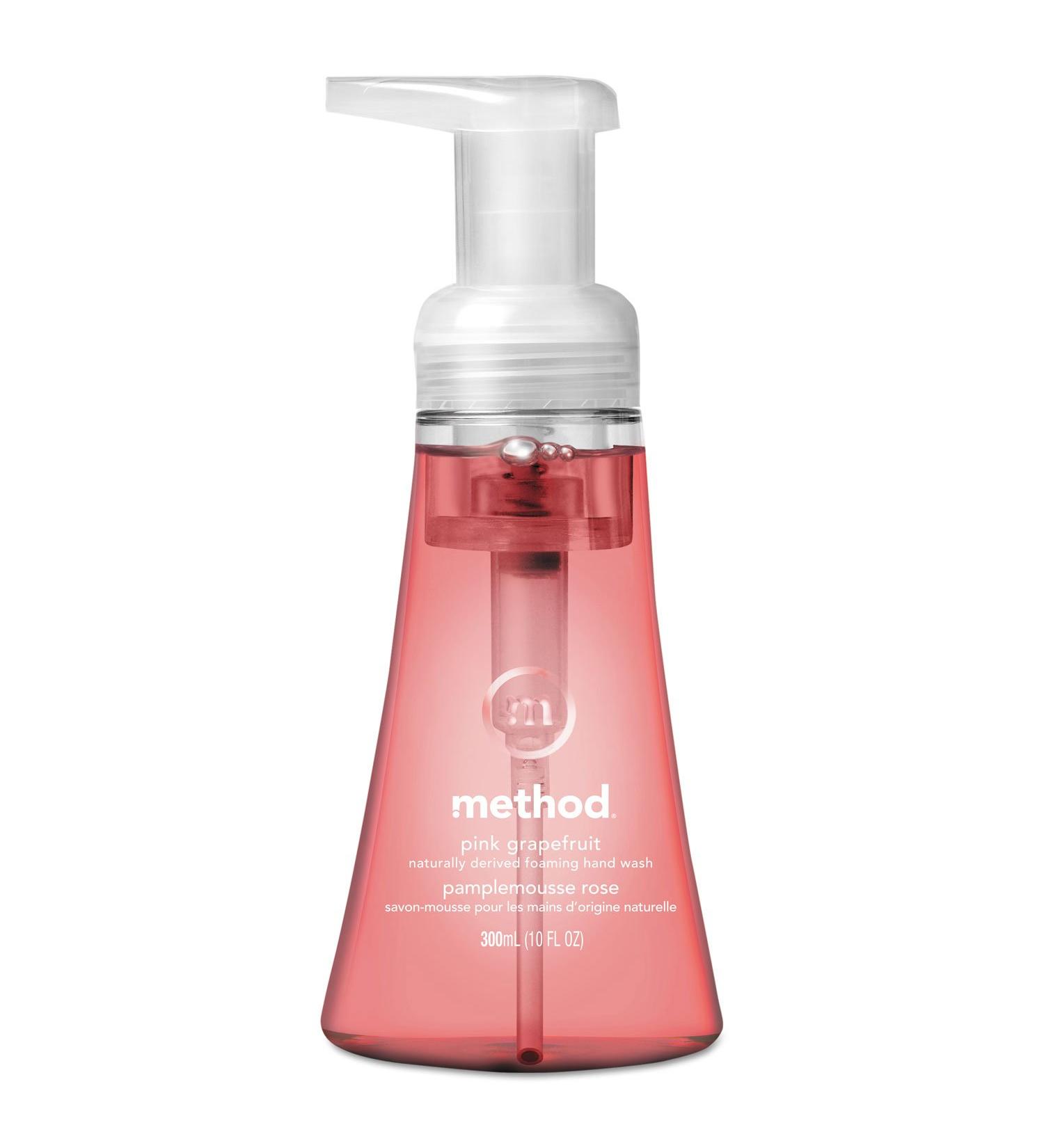 Method Foaming Hand Wash Pink Grapefruit 10 oz Pump Bottle 6/Carton (MTH01361)