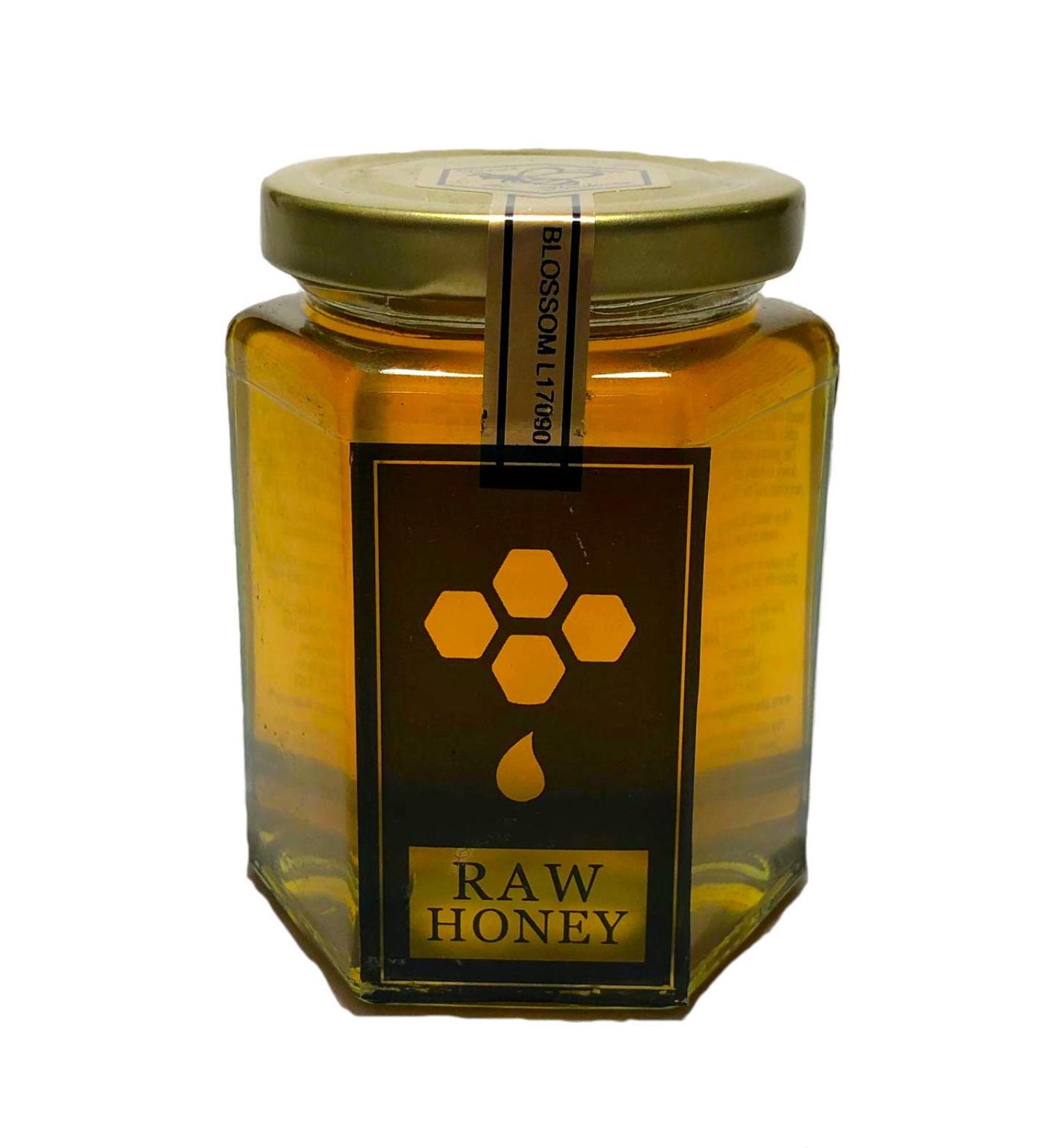 Raw ENGLISH Honey Blossom Clear Direct from Hive 100% Pure Unheated Unprocessed Unpasteurized Unfiltered Honey 350g - Buy Online on GoSupps.com