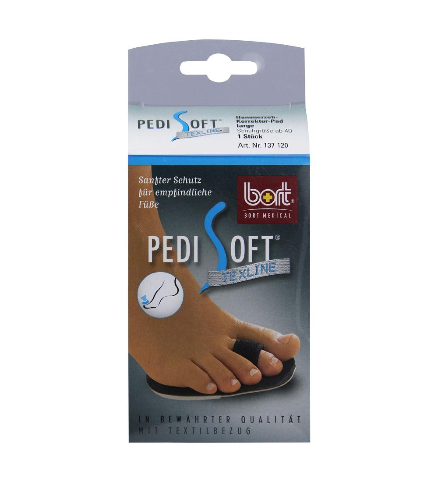 BORT 137 120 PediSoft TexLine Hammertoe Correction Pad Large