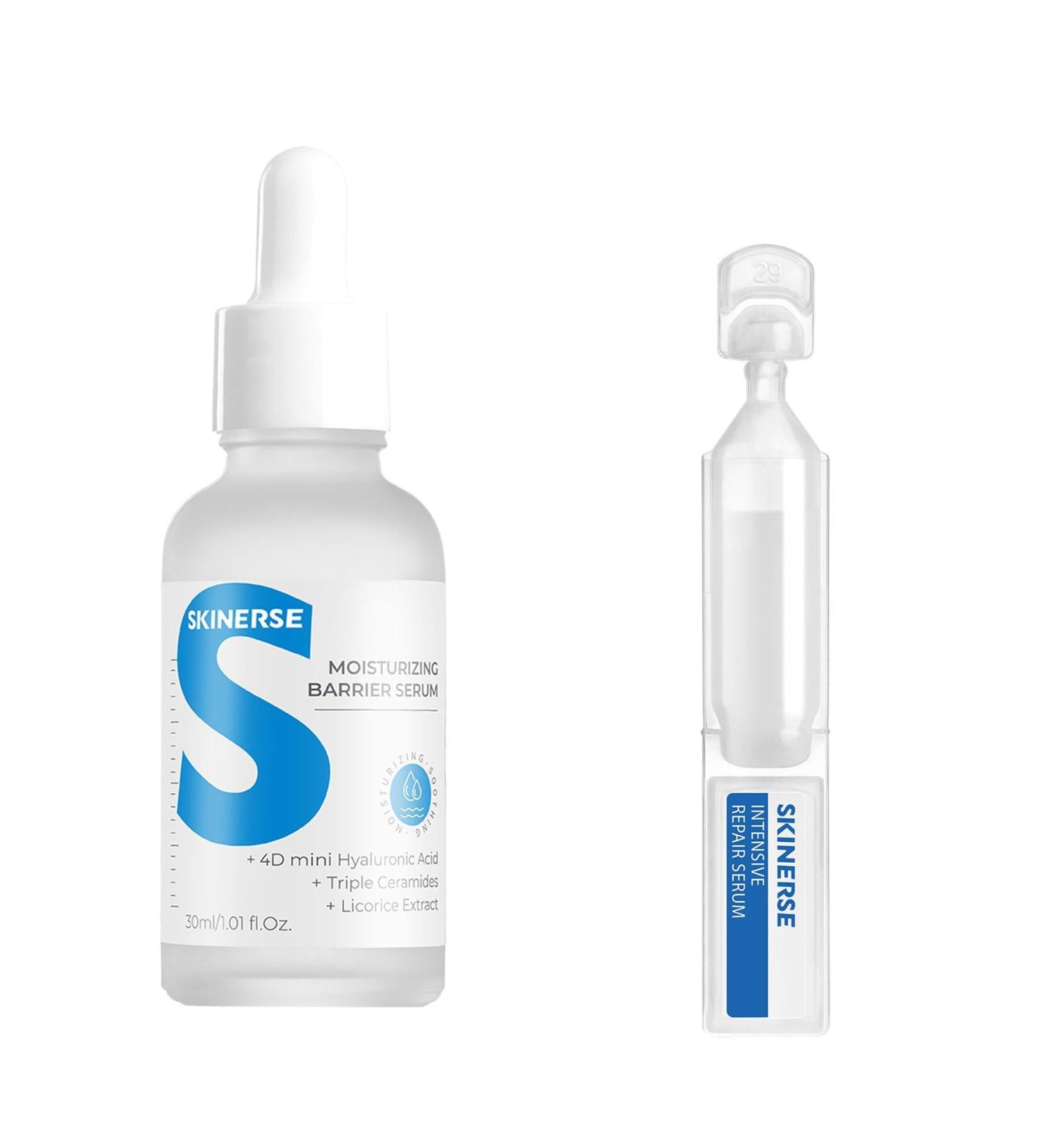 Hyaluronic Acid Repair Serum for Calming Barrier Repair Redness Reilef, for Sensitive Skin +4D Hyaluronic Acid Serum with VB5, Ceramides, Anti-Aging Hydrating for Moisturizing Barrier Daily face Care - Buy Online on GoSupps.com