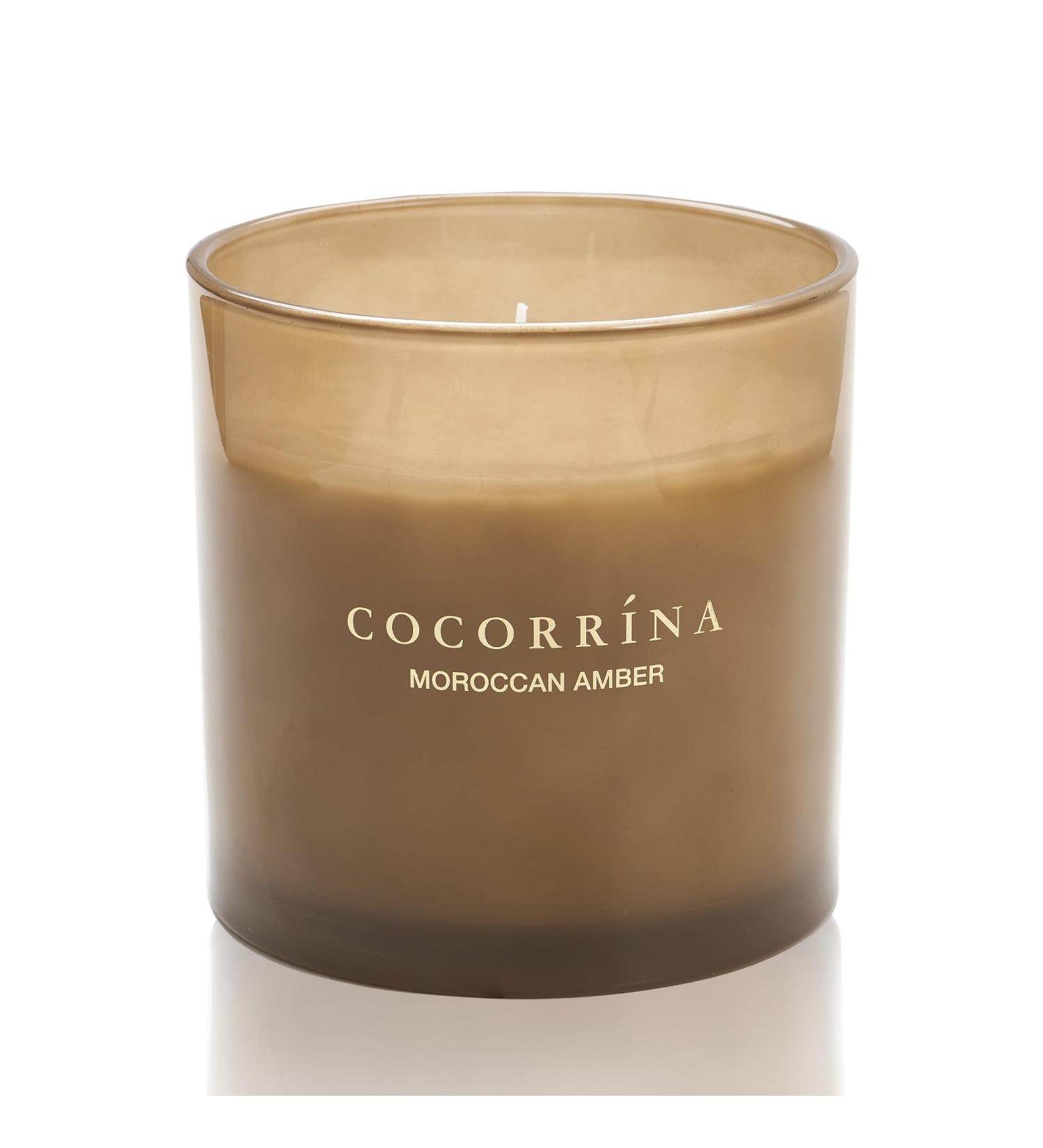 Cocorr na Moroccan Amber Candle - 110 Hour Burn Time 3 Wicks Natural Soy - Perfect Christmas Gift (1300g) - Buy Online on GoSupps.com