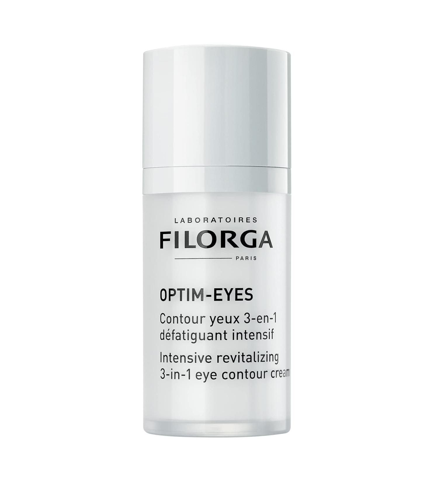 Filorga Optim-Eyes Eye Cream- 3-in-1 Skin Treatment for Dark Circles, Wrinkles & Puffiness- 0.5 fl. oz - Buy Online on GoSupps.com