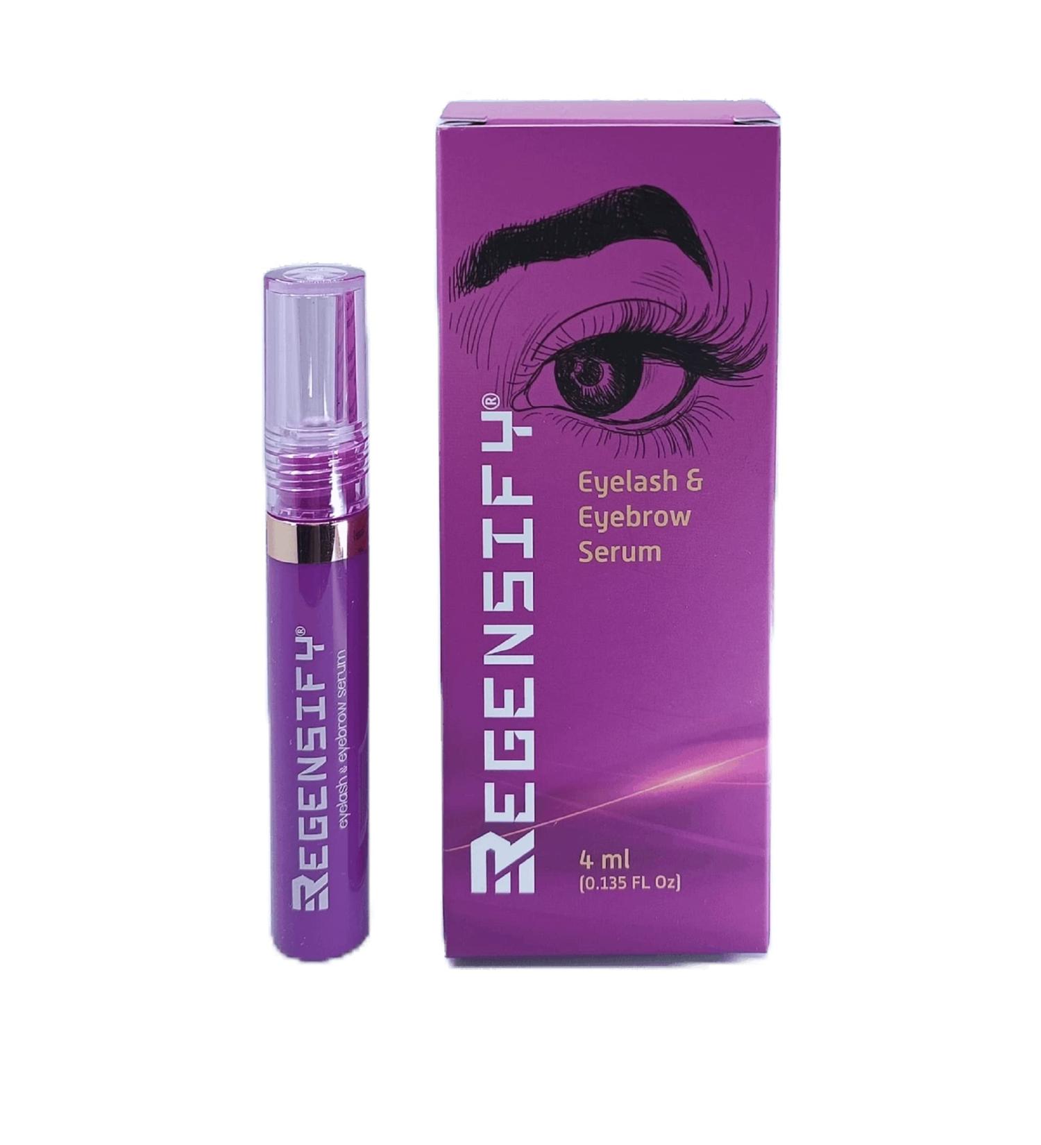 REGENSIFY Eyelash & Eyebrow Growth Serum - Voluminous Lashes & Brows | Capixyl Redensyl Biotin & More - 4ml - Buy Online on GoSupps.com