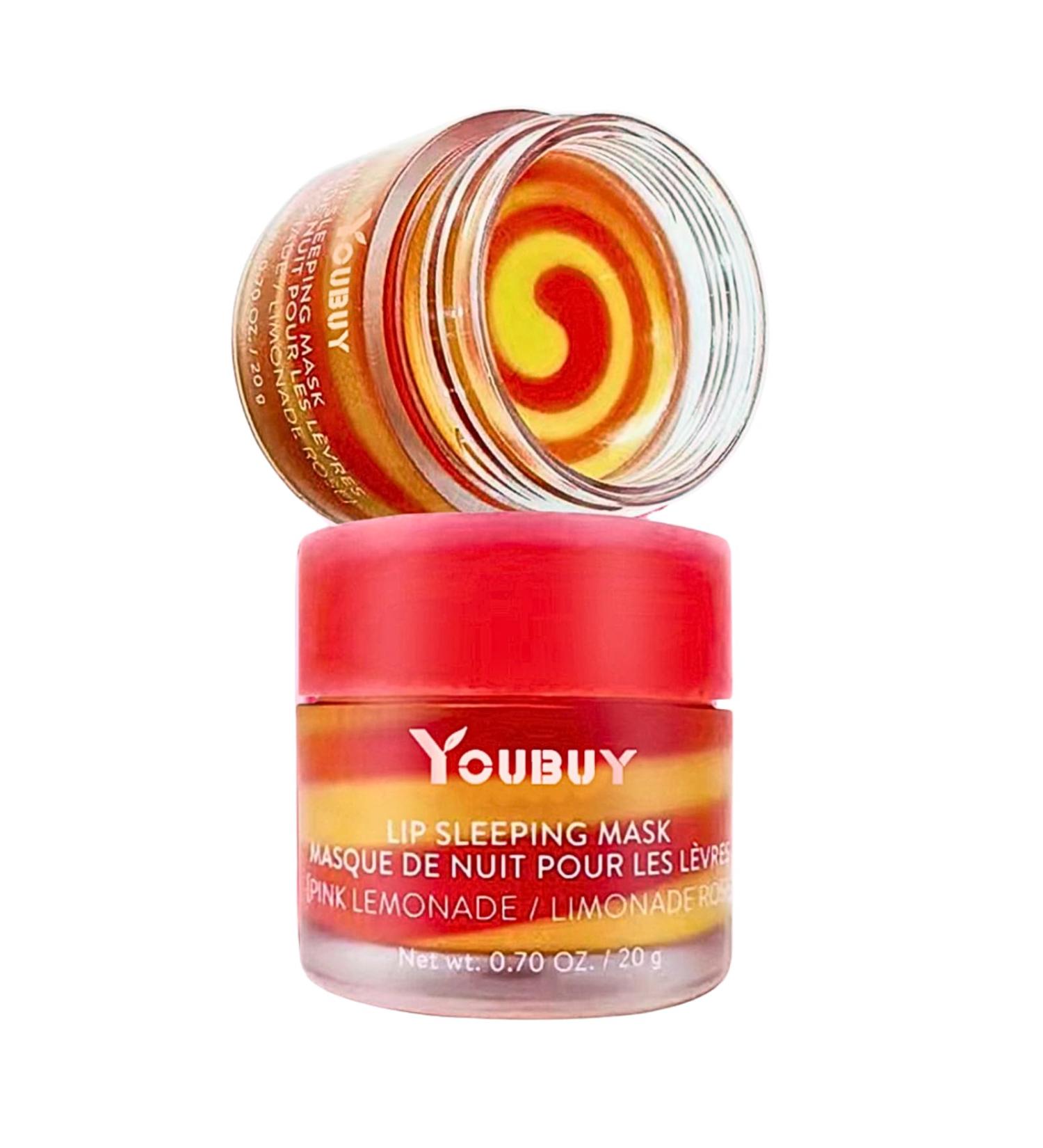 Lip Mask - Lip Care Lip Repair - Lip Sleeping Mask Overnight - Two-tone Lip Masks - Hydrating Lip Balm - Lip Moisturizer- Vitamin C Lip Scrub for Dry Lips - Long-lasting Moisturizing - Buy Online on GoSupps.com