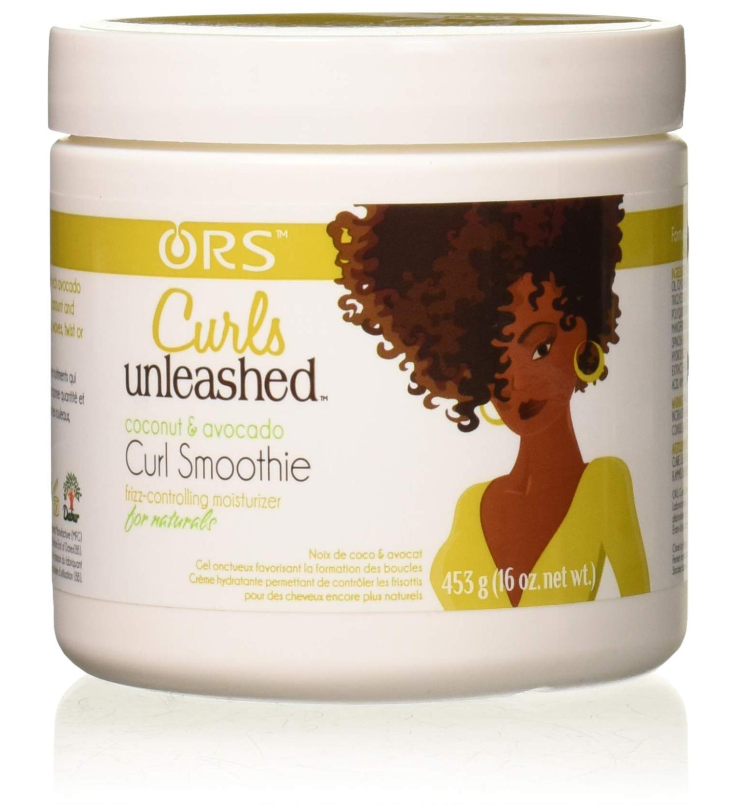 Curls Unleashed Coconut & Avocado Curl Smoothie 16oz - Nourishing Hair Treatment - Buy Online on GoSupps.com