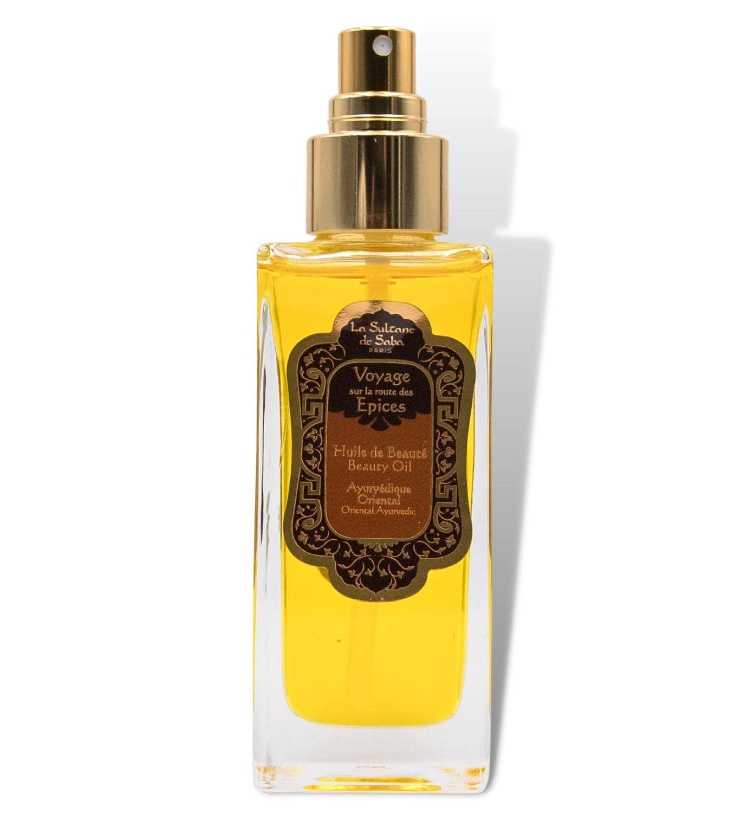La Sultane de Saba - Beauty oil for the body Patschuli Vanilla Bernstein 100ml - travel on the Spice Road - Ayurveda treatment