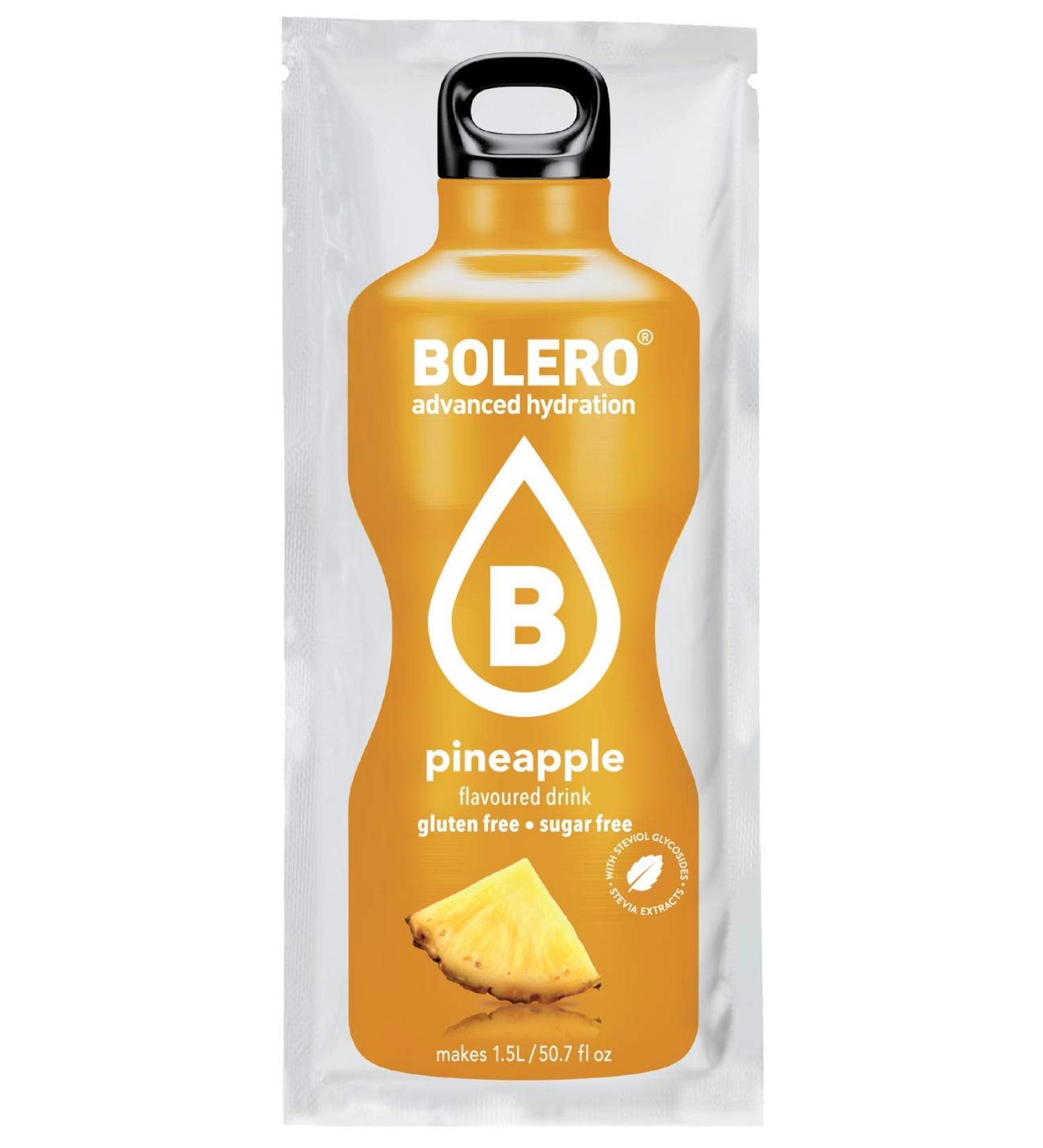 Buy Bolero Classic Pineapple No Deposit 12 x 108g Pack | International Shipping Available - Buy Online on GoSupps.com