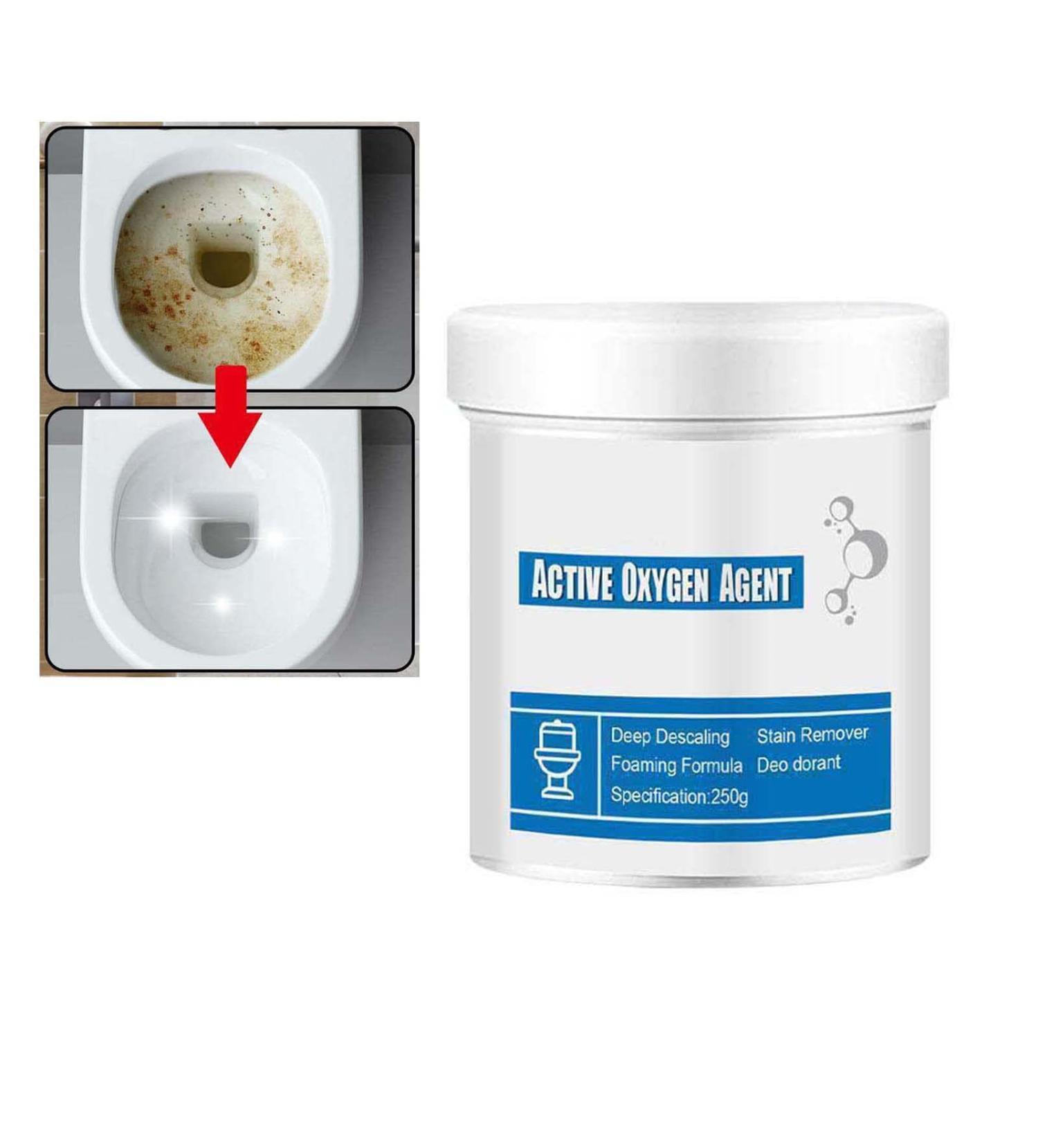 Touch Free Fizzy Foam Toilet Cleaner Toilet Cleaner Foam Powder Best Toilet Cleaner Foam Powder for Home Easy To Help You Solve In Toilet Cleaning (250g-1PC) - Buy Online on GoSupps.com