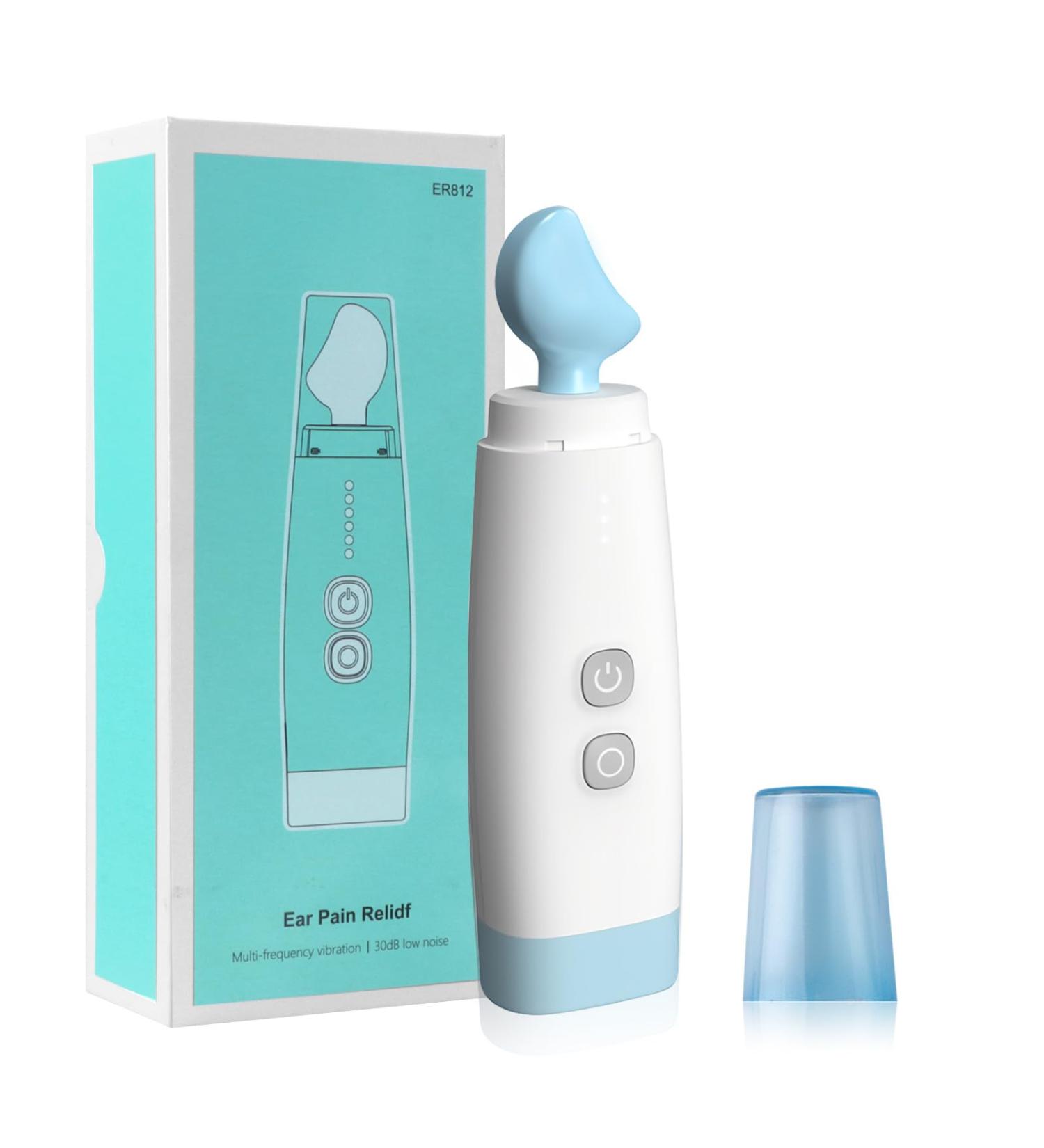 Eustachian Tube Unclogger 6-Speed Electric Device for Ear Pain Relief | Treat Ear Infections & Swimmer's Ear | Ear Care Product for Adults & Children - Buy Online on GoSupps.com