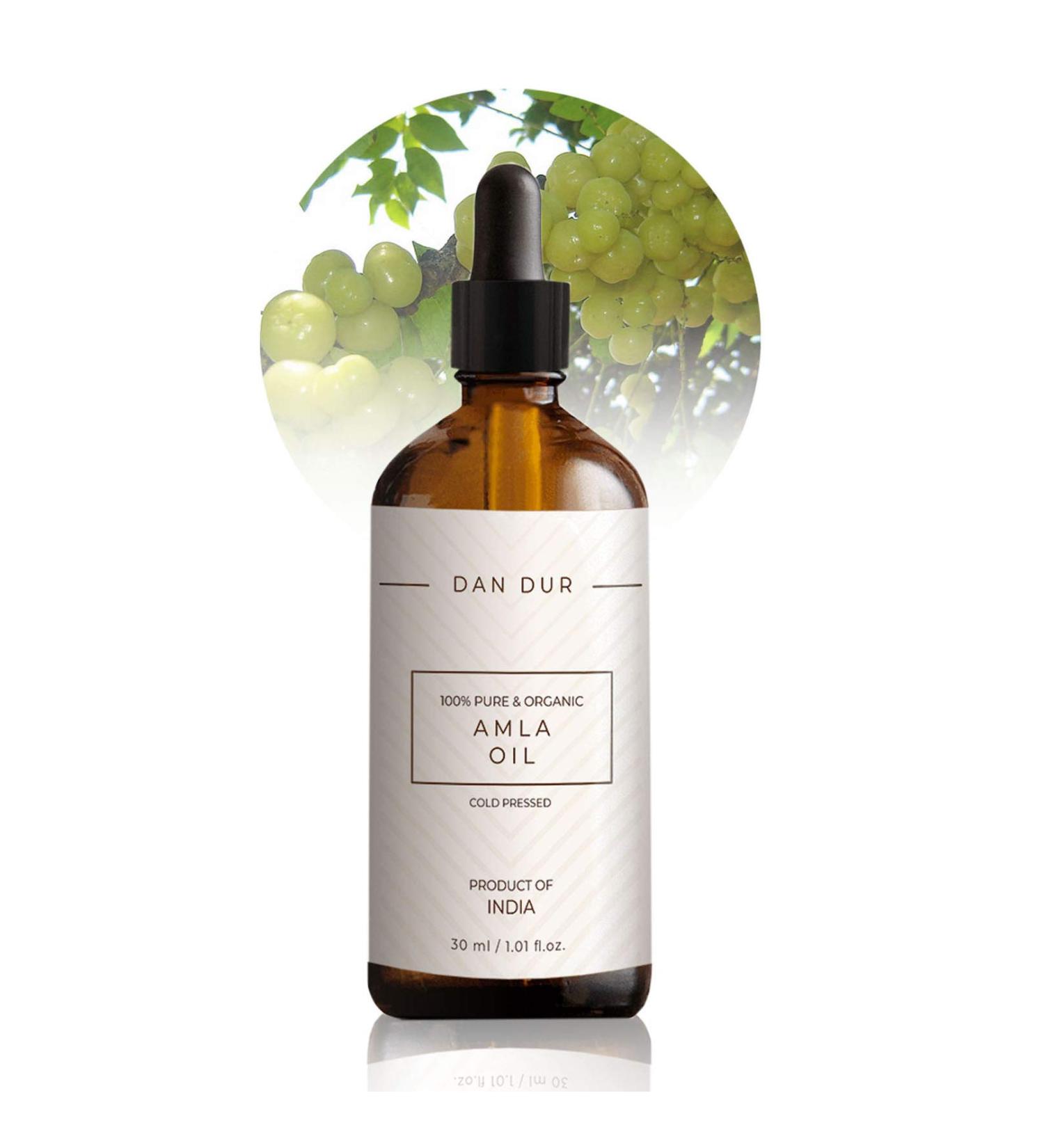 Amla Oil BIO Pure Organic Cold Pressed Extra Virgin Multi-Purpose Treatment HAIR GROWTH SOURCE OF VITAMIN C (3.38 fl. oz)
