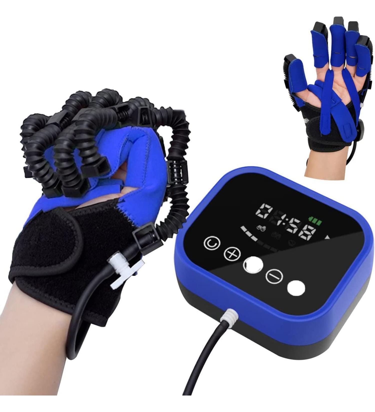 Rehabilitation Robot Gloves Finger Training Stroke Hand Splint Finger Orthosis Functional Hand Splint Electric Hand Dysfunction Patient Training Device Hemiplegia Finger Right Medium - Buy Online on GoSupps.com