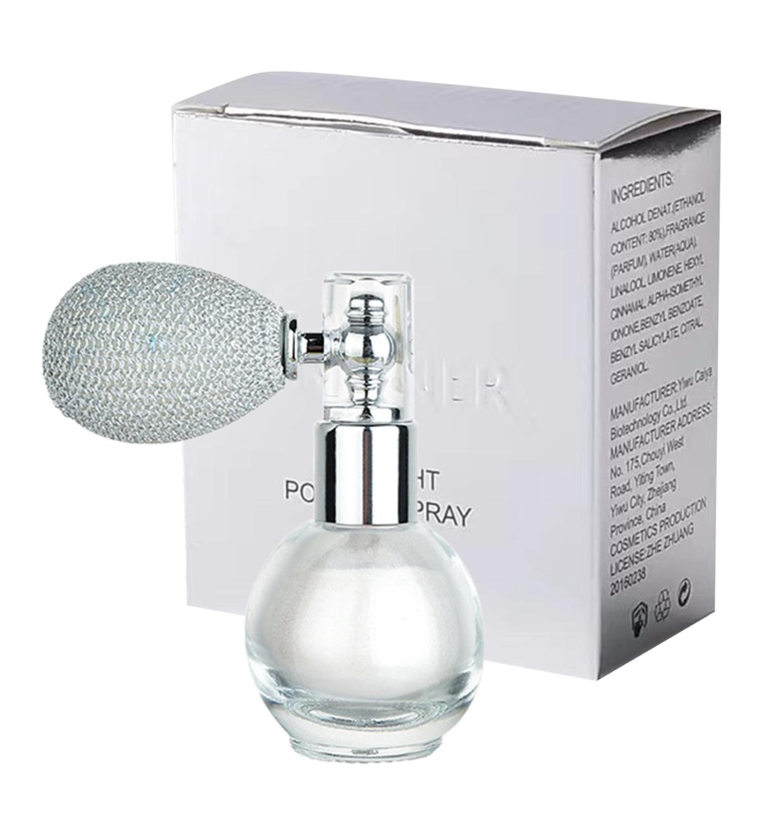 Highlighter Powder Spray | High Gloss Spray Scented Glitter Powder - Multi-Functional Hilighting Spray for Working Gathering Shopping Home Dating Traveling Buogint 1# - Buy Online on GoSupps.com