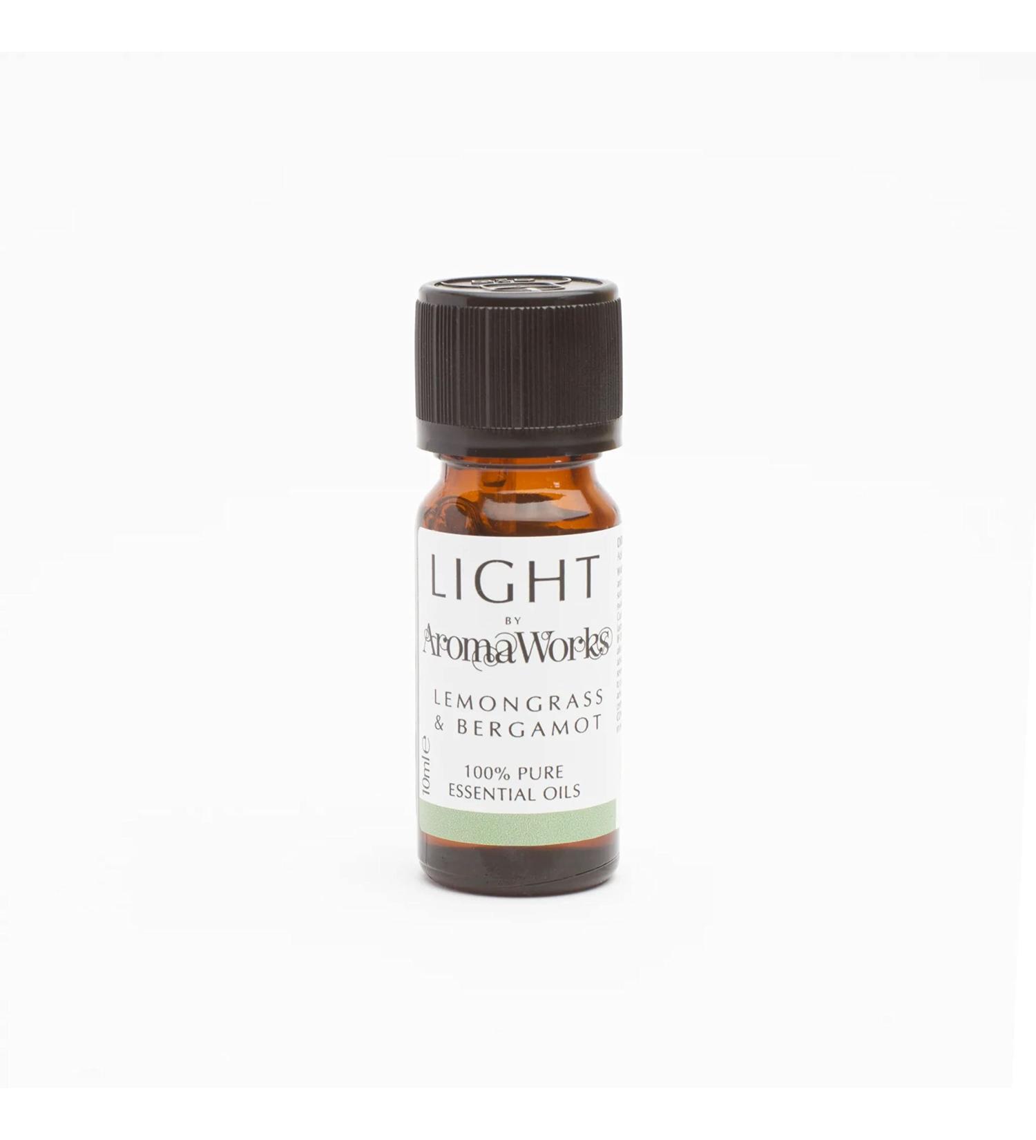 Light Lemongrass & Bergamot Essential Oil 10ml | Handmade in the UK | Sensual Fragrance for Room | International Shipping - Buy Online on GoSupps.com