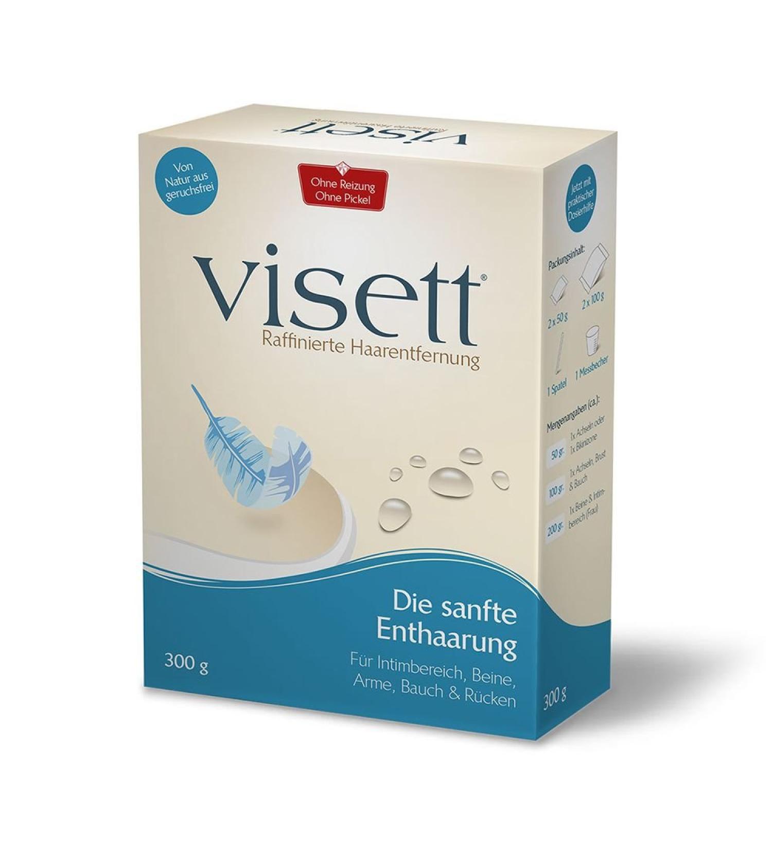 Visett Refined Hair Removal Cream 2x300g - Smooth Easy & Effective International Shipping - Buy Online on GoSupps.com