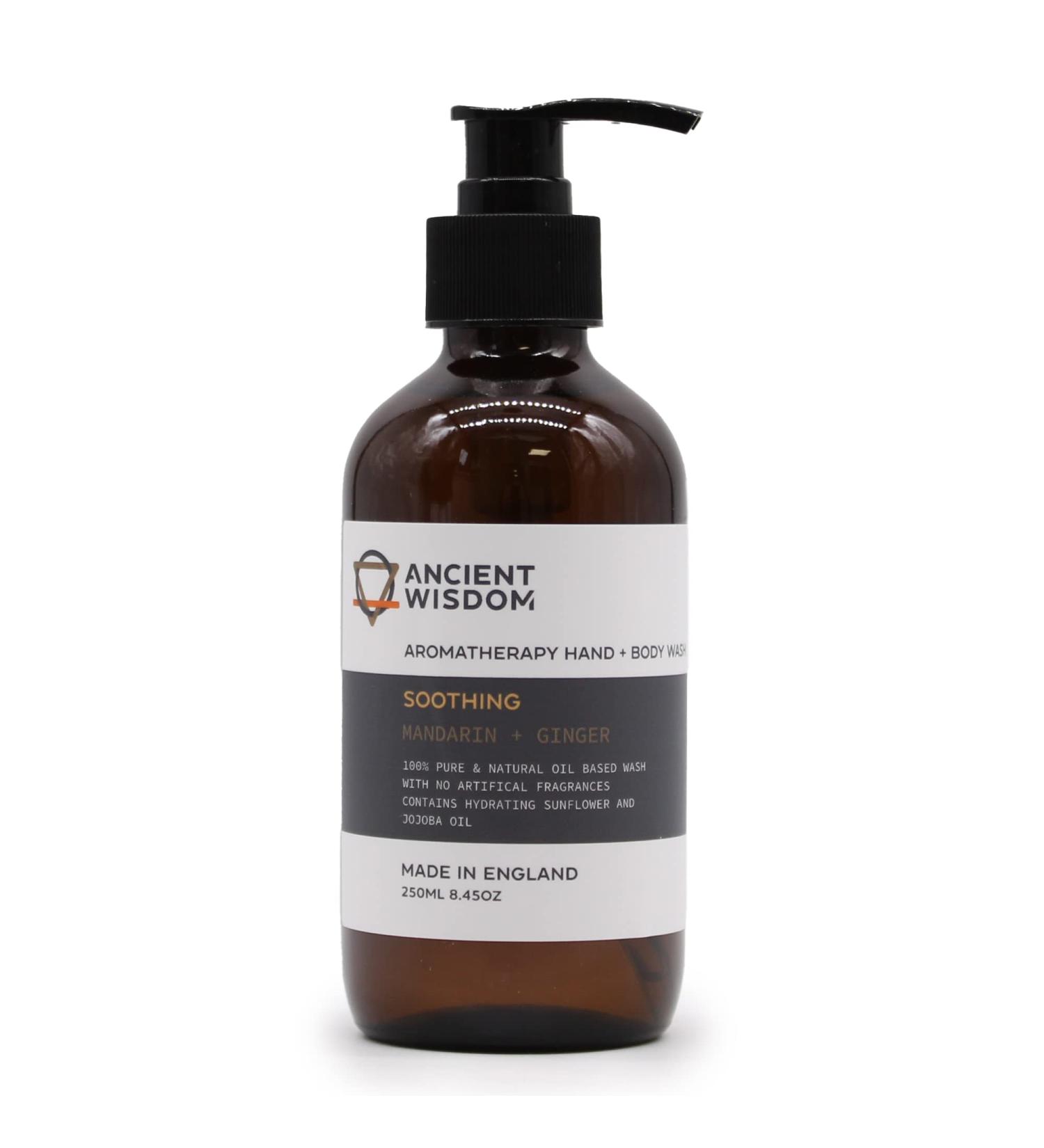 Generic Aromatherapy Hand & Body Wash Luxurious and Refreshing soap. (Mandarin & Ginger) - Buy Online on GoSupps.com