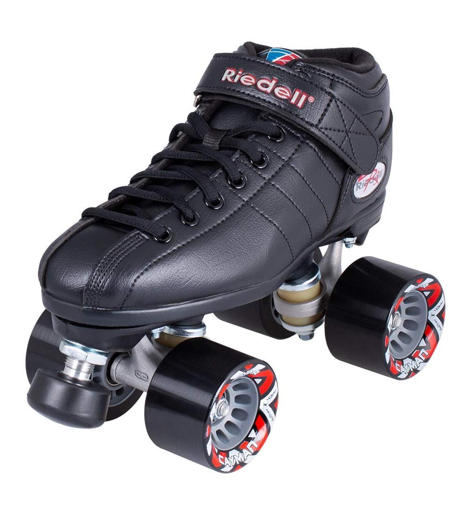 Riedell R3 Quad Roller Skates - Black, Size 12 | Indoor/Outdoor Roller Skates - Buy Online on GoSupps.com