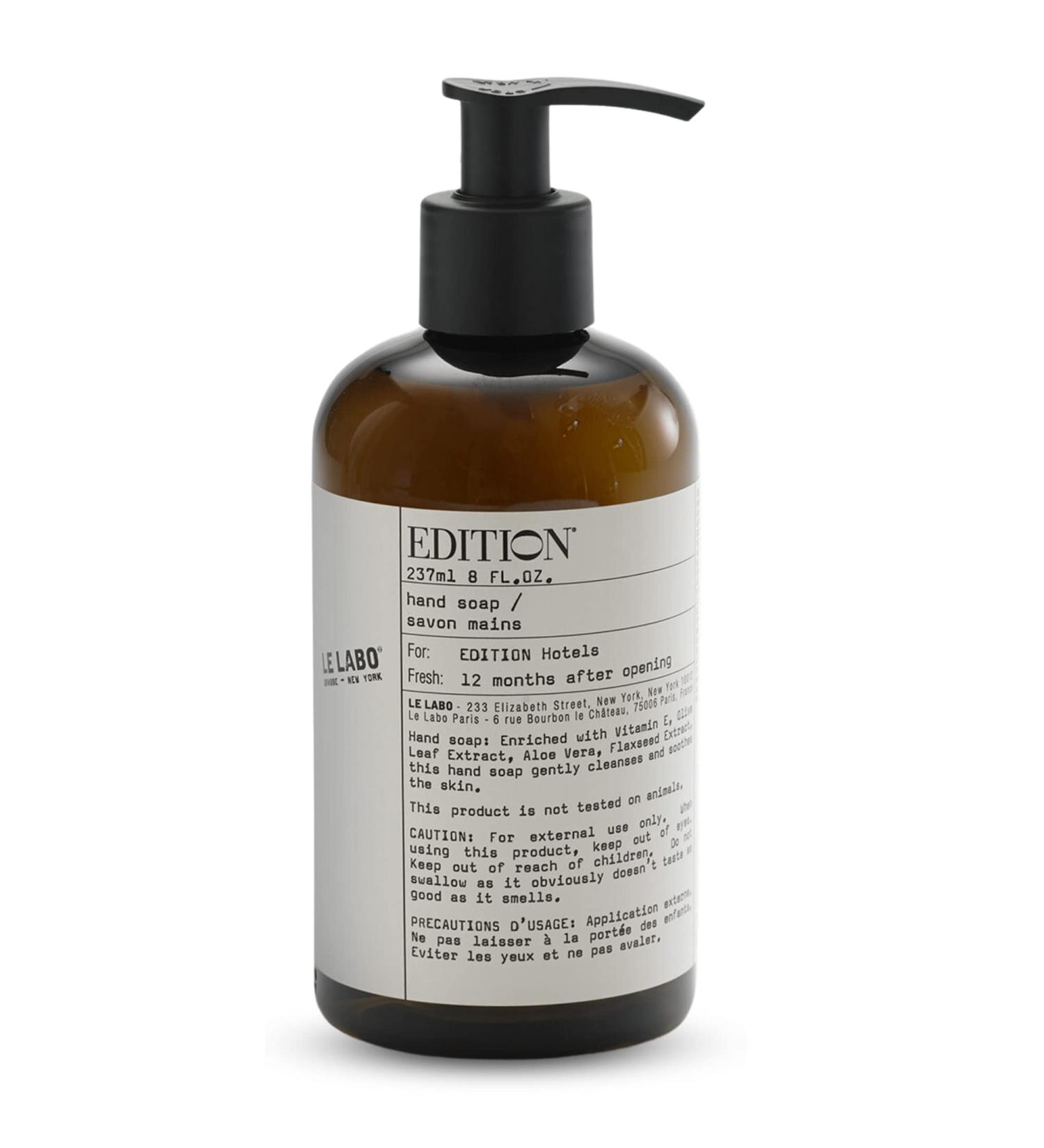 Le Labo Hand Soap - Signature Black Tea Scent - 8 oz with Aloe, Vitamin E, Jojoba - Buy Online on GoSupps.com
