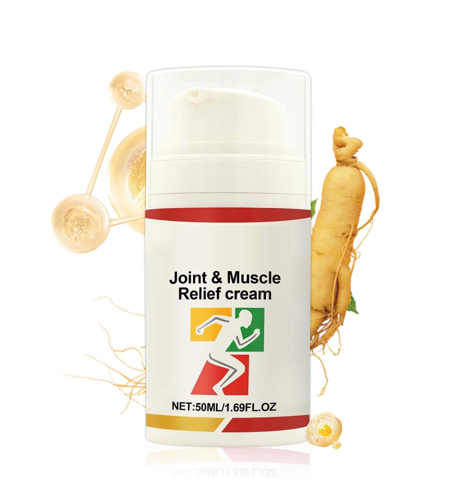  Yabauuop Soothing Muscle Cream - 50 ml - Back Massage Cream - Refreshing and moisturizing for joints hands legs knees feet and neck - Buy Online on GoSupps.com