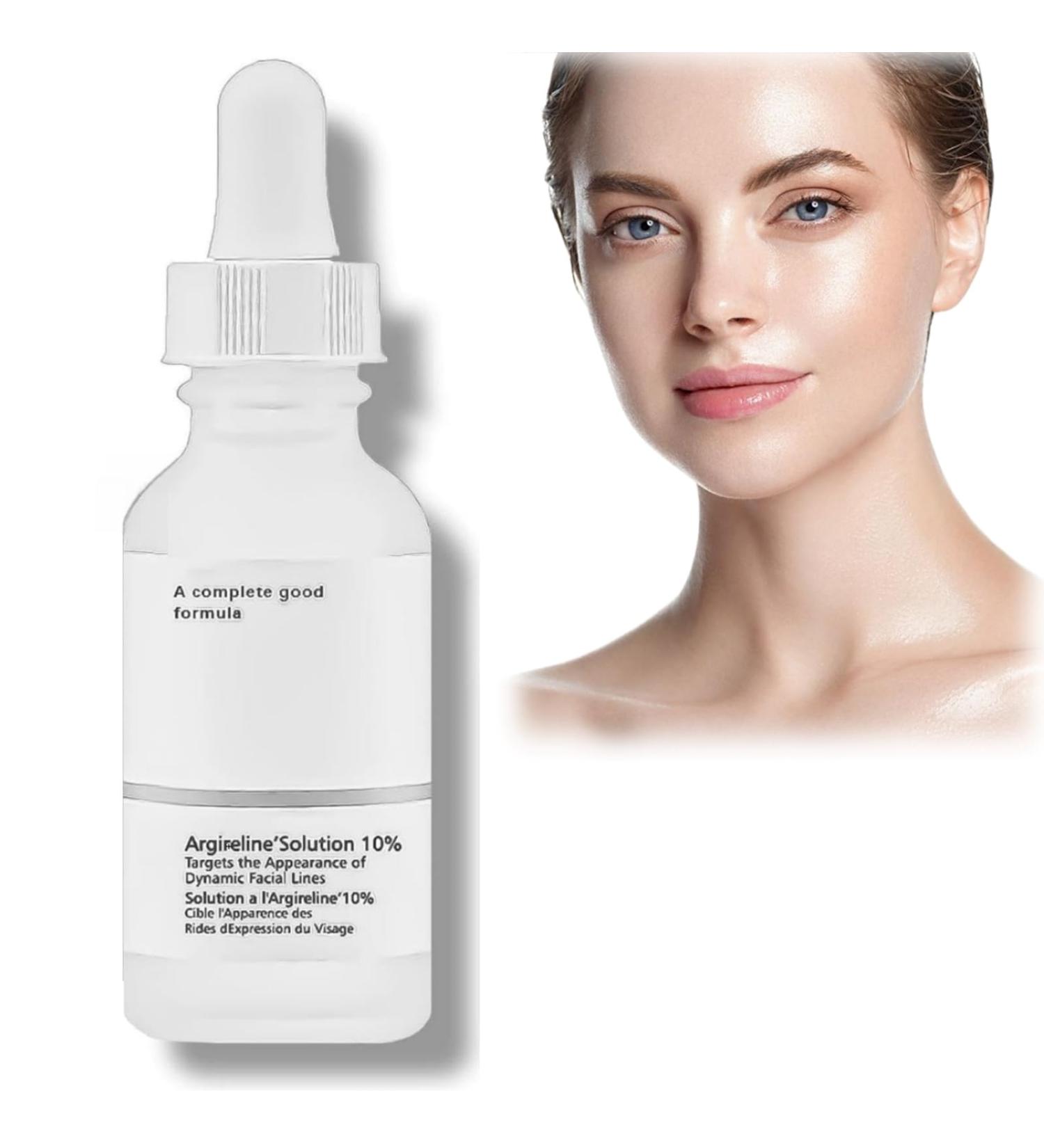 Argireline-Solution 10% Facial Serum Anti Wrinkle Serum Argireline-Serum Moisturiser Face Anti Aging Serum for Face Arg-ireline Face Serum for Women Hydrating Serum Skincare Brightening Serum 30ml - Buy Online on GoSupps.com