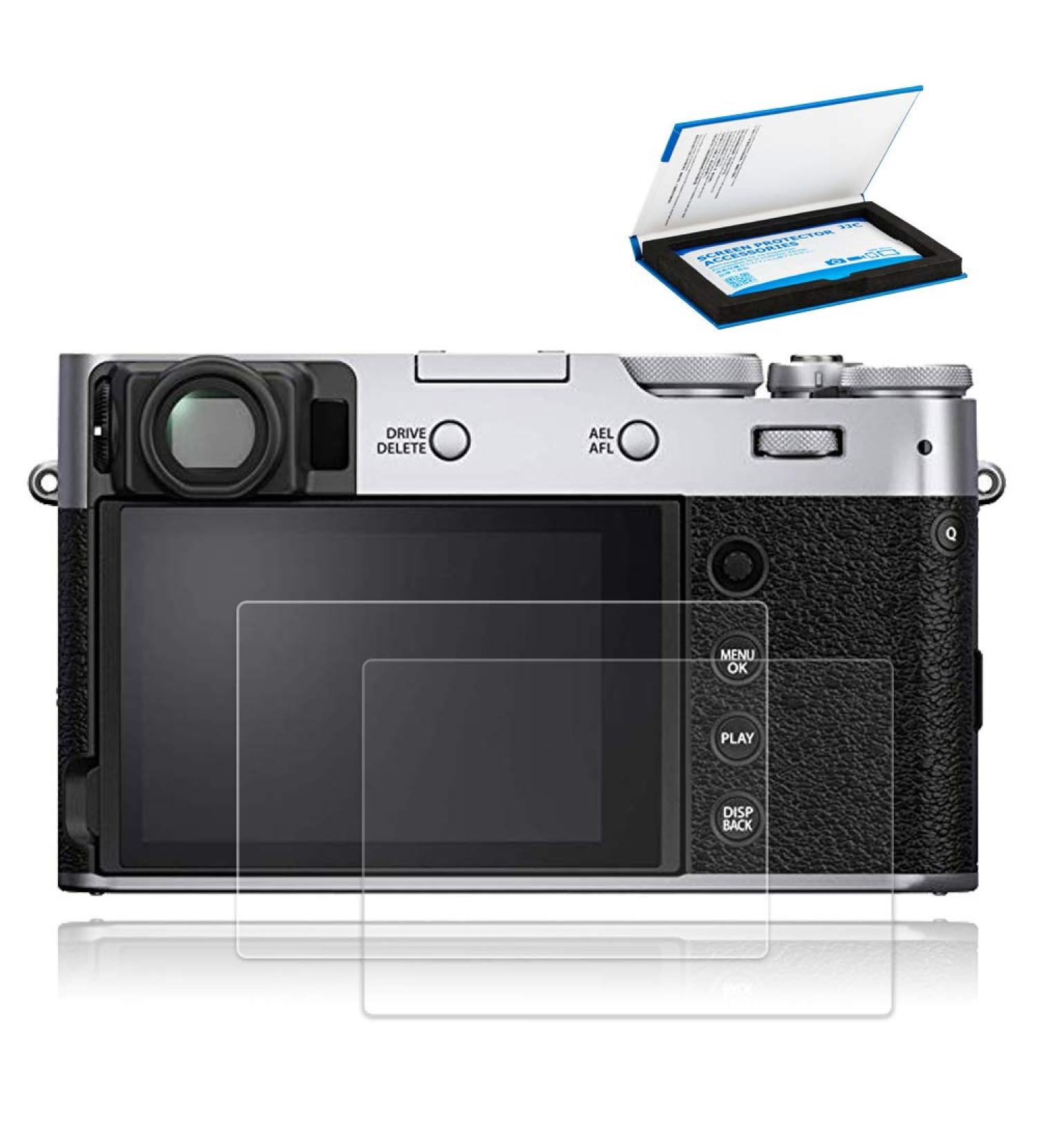 2 Pack Tempered Glass Screen Protector for Fujifilm X100V X-T4 X-E4 - Anti-Fingerprint, Anti-Scratch, 9H Hardness - Buy Online on GoSupps.com