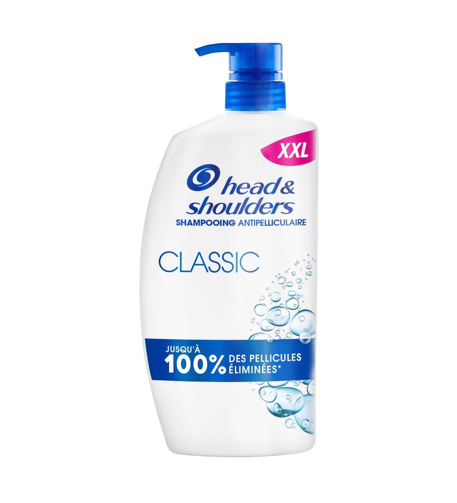 Head & Shoulders Classic Anti-Dandruff Shampoo With Pump 1000ml. Daily Use. Clinically Proven To Eliminate Up To 100% Of Dandruff. - Buy Online on GoSupps.com