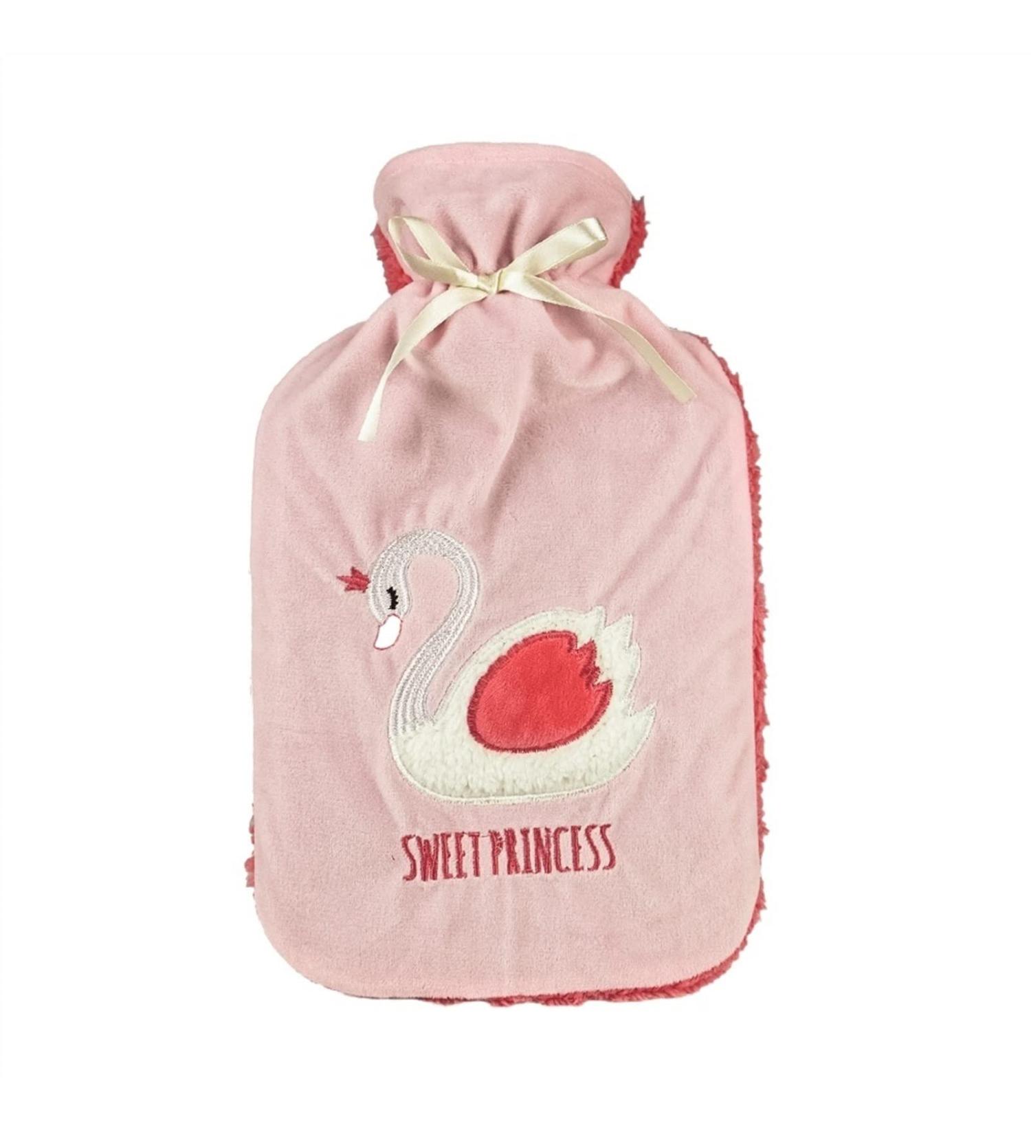 Maies Hot Water Bottle Heating Pad Hot Water Bag Massage Bottle Compress Bag for Wat Pack Winter Heating Supplies For Pain Relief Hot Cold Therapy Foot Warmer Cramps Relief menstrual