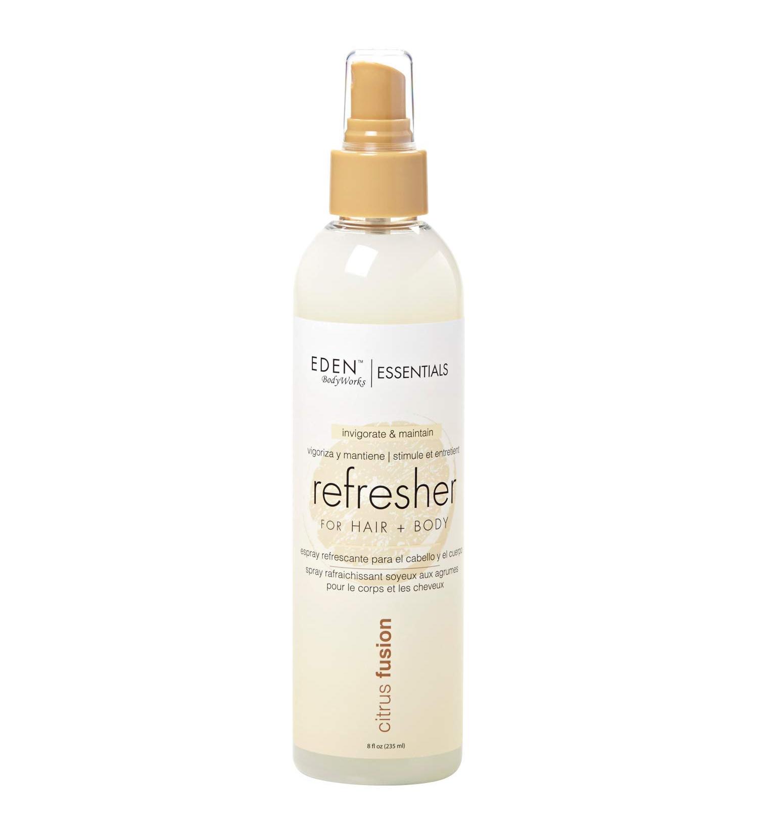 EDEN BodyWorks Citrus Fusion Refresher Spray - Hair + Body | 8 oz | Control Frizz Moisturize Hair - Fresh Scent