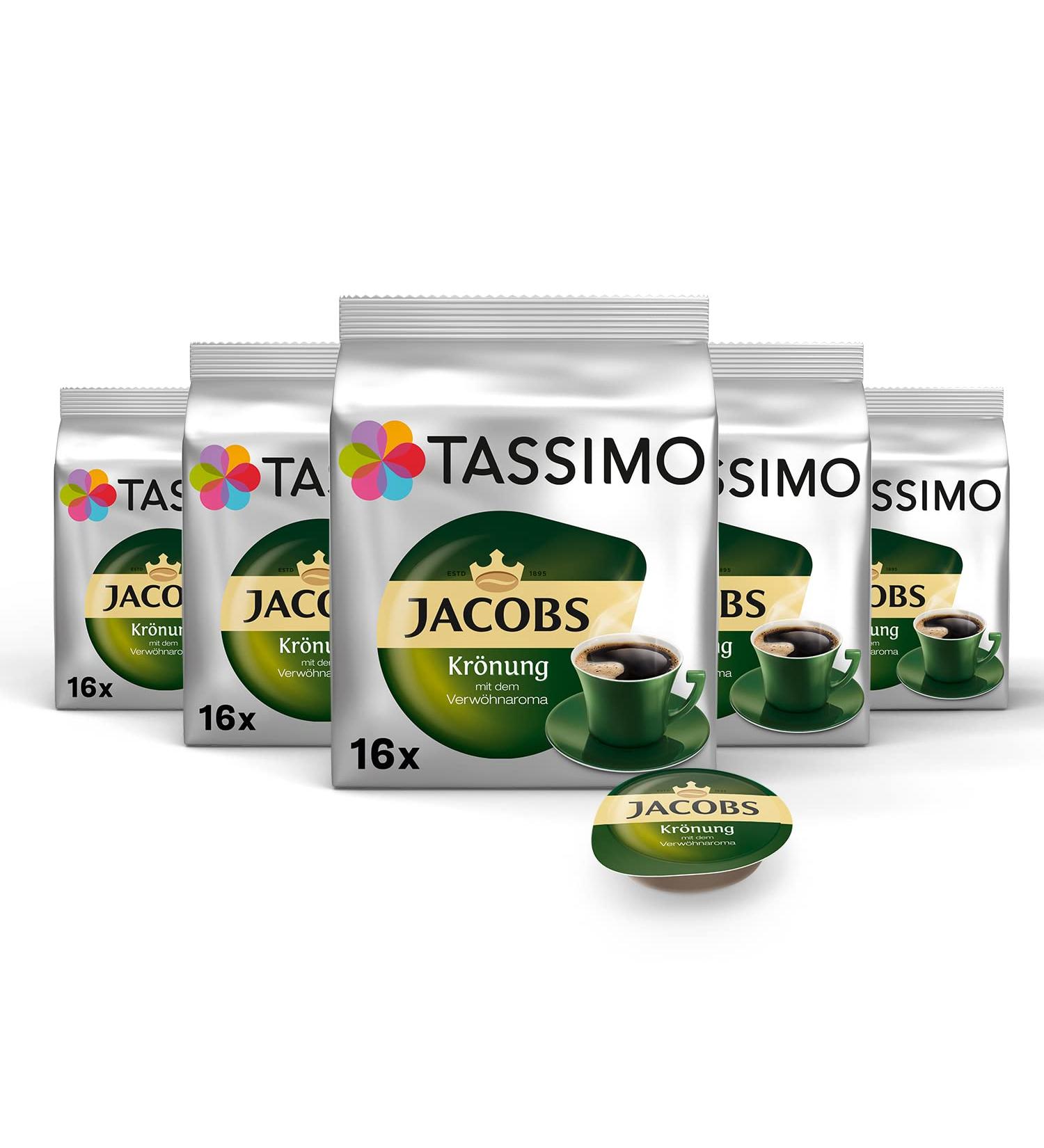 Tassimo Jacobs Kr nung Coffee Capsules - 80 Count (5 Packs) | Buy Online for International Shipping - Buy Online on GoSupps.com