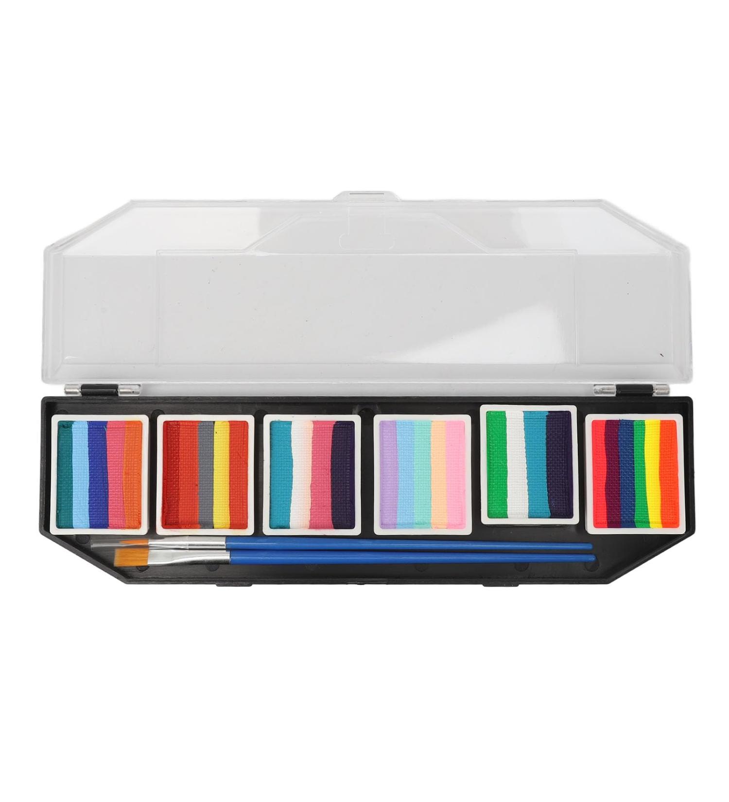  YIZISECCE Children's body paint palette 60g 6 types washable for cosplay - Buy Online on GoSupps.com