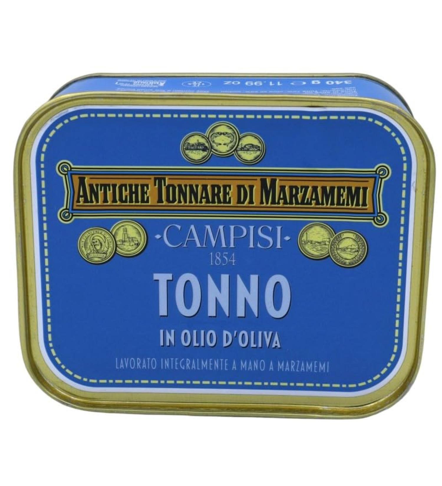 SICILY BEDDA CAPACI Sicilian tuna in olive oil 340g - Buy Online on GoSupps.com