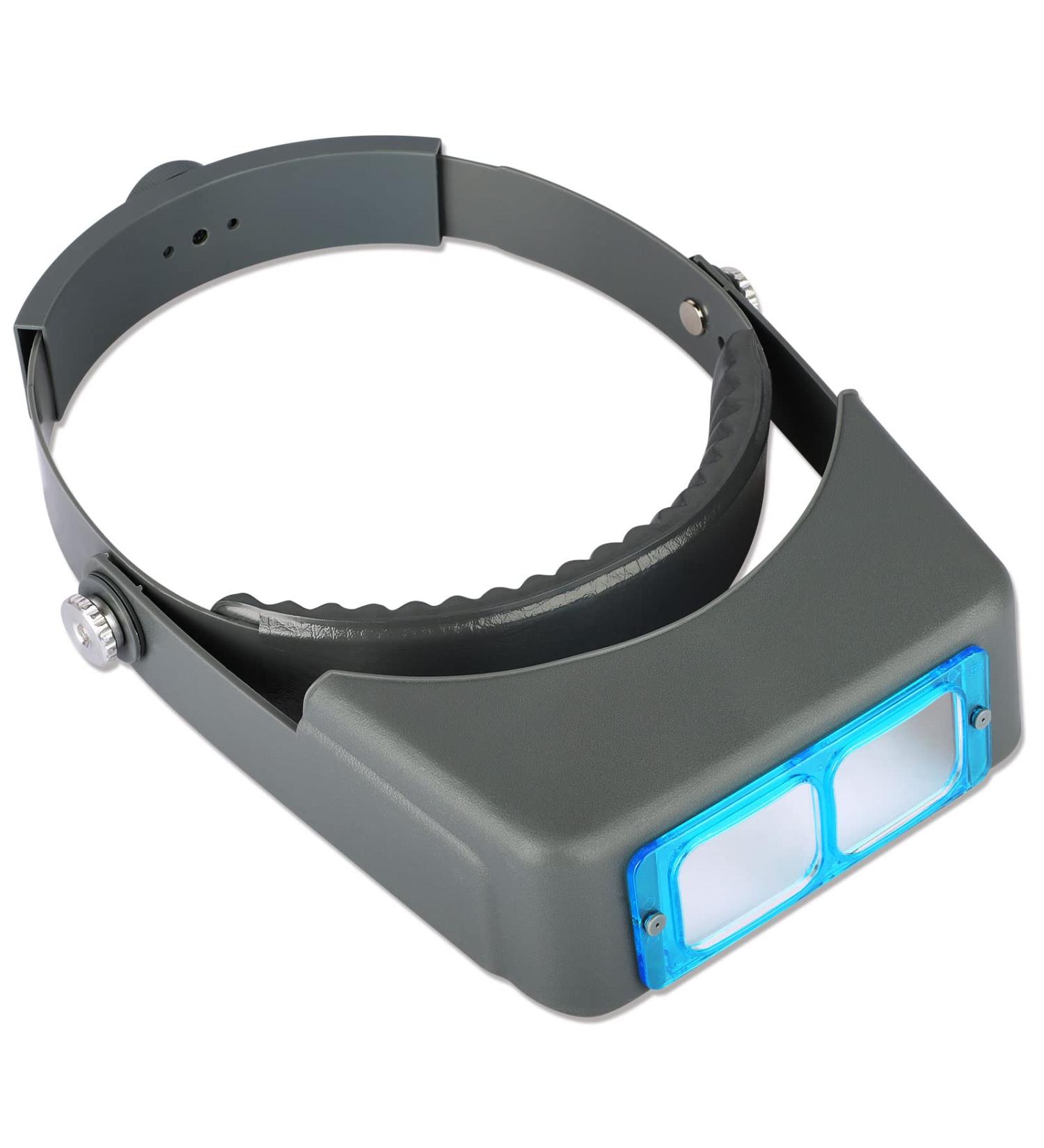 Headband Magnifier Double Lens Loupe Jewelry Magnifier - 1.5X 2X 2.5X 3.5X Magnification for Repair & Crafts - Buy Online on GoSupps.com