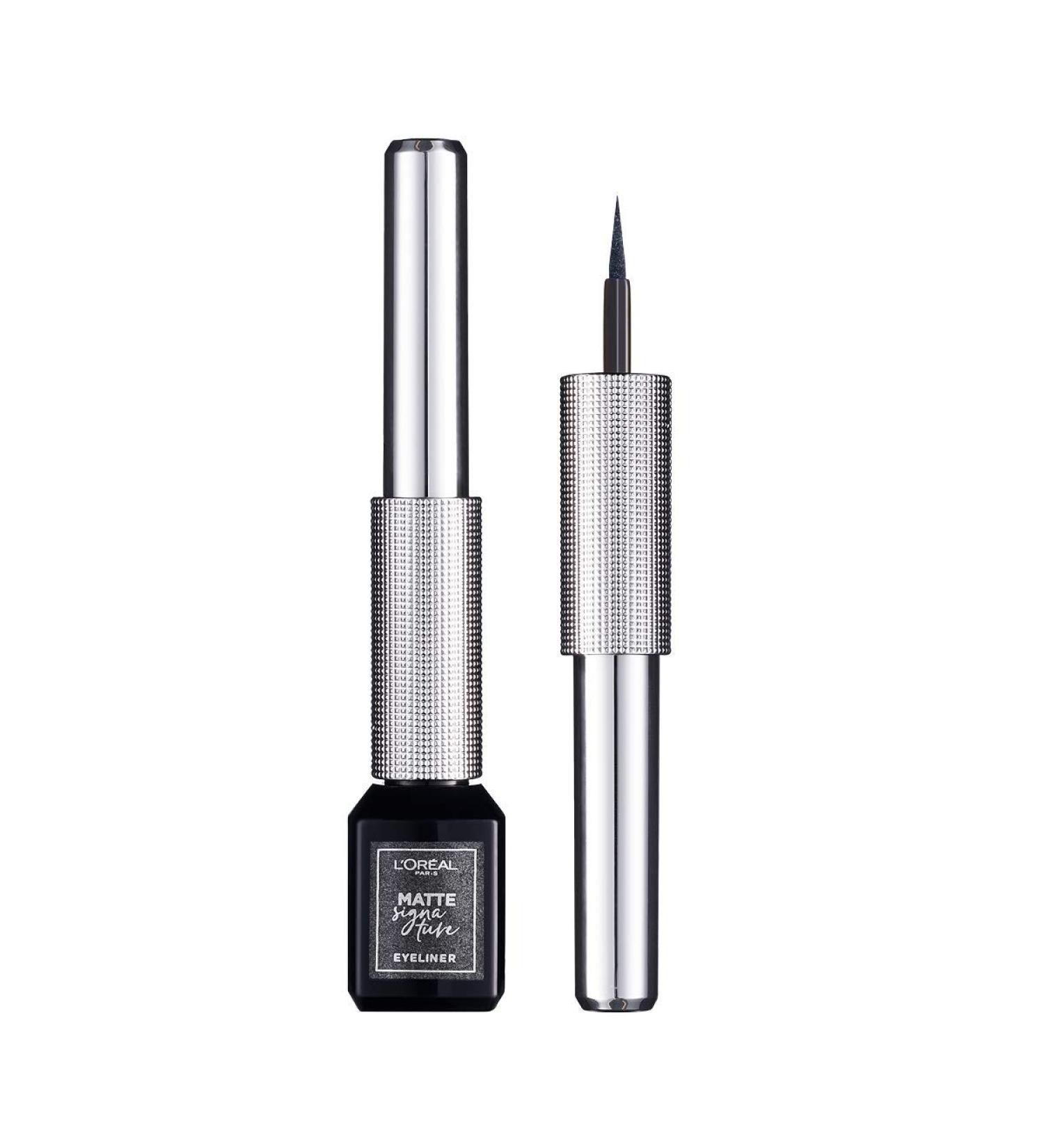 L'Or al Paris Signature Metalic Liquid Eyeliner metallic finish precise line long lasting waterproof Platini Metal