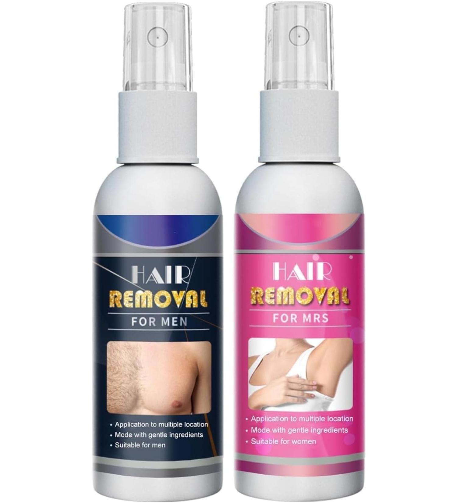 Mousse d' pilation la cire d'abeille mousse d' pilation douce spray d' pilation permanente naturelle pour homme et femme (m lange de 2 pi ces) - Buy Online on GoSupps.com