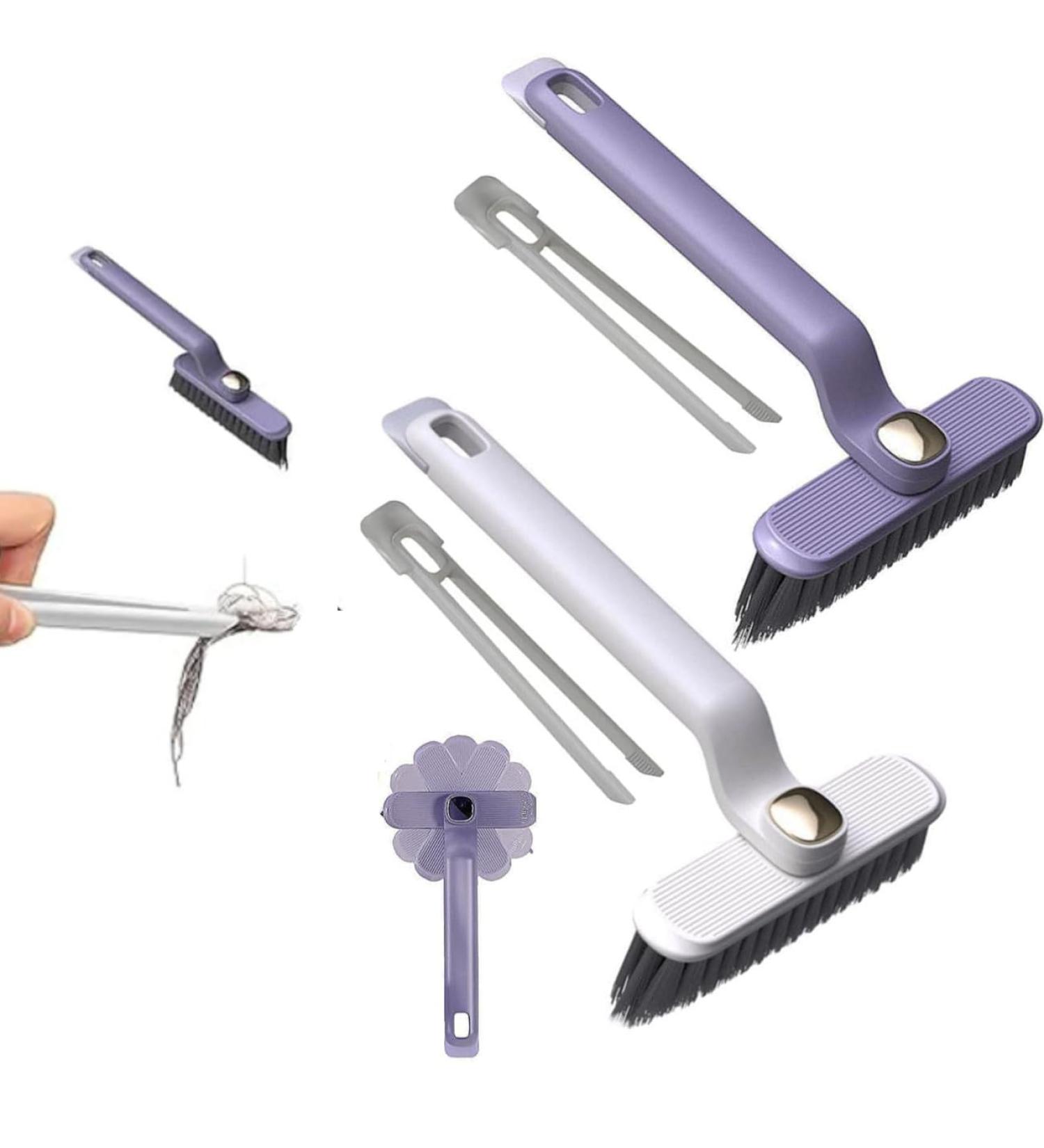 Multi-Function Rotating Crevice Cleaning Brush Hard Bristle Crevice Gap Cleaning Brushes for Household Use 360 Degree Rotating No Dead Corners Corners Cleaning Tool (2PC-C) - Buy Online on GoSupps.com
