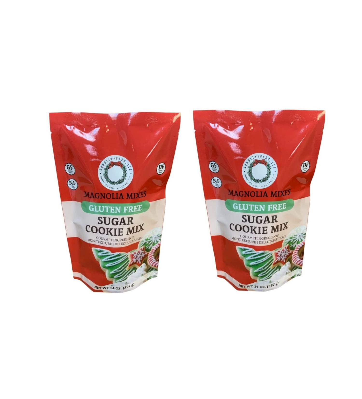 Gluten-Free Sugar Cookie Mix - 14 oz (Pack of 2) by Magnolia Mixes - Buy Online on GoSupps.com