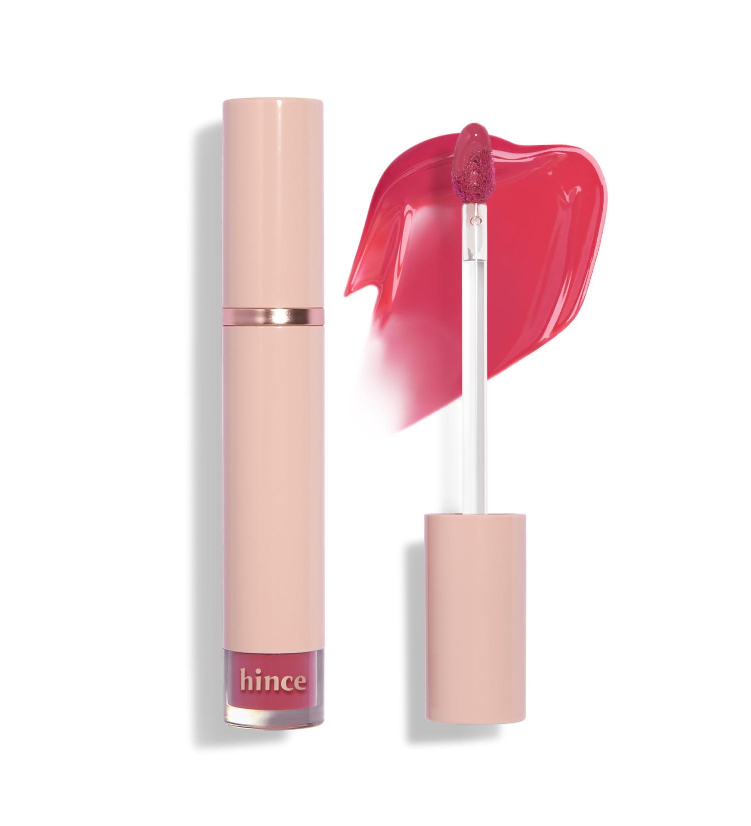 HINCE Mood Enhancer Water Liquid Glow - Non-Sticky Waterproof Lip Stain for Women | Long Wearing Moisturizing Lip Gloss - CHERISHED 0.16 fl. oz - Buy Online on GoSupps.com
