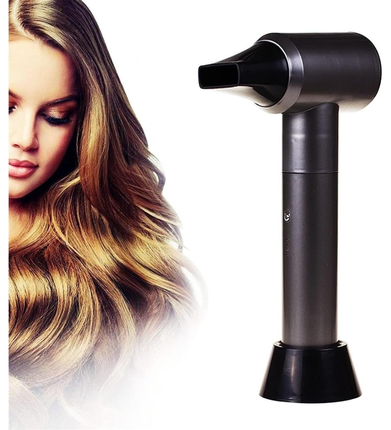 Cordless Hair Dryer W/12 Modes Hot/Cold Air 20000mAh Rechargeable Hair Dryer Portable Travel Blow Dryer Gifts for Women/Mom 400W - Buy Online on GoSupps.com
