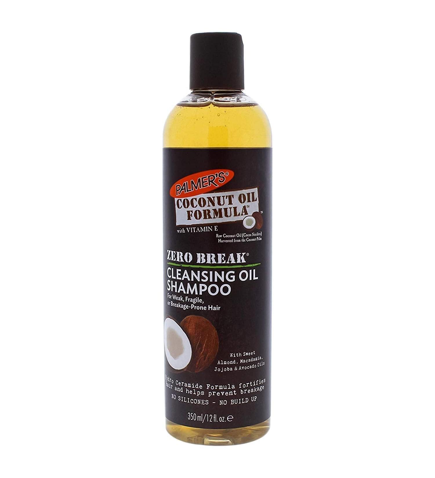 Palmer's Coconut Oil Zero Break Cleansing Oil Shampoo 12oz - Nourishing Unisex Hair Care - Buy Online on GoSupps.com